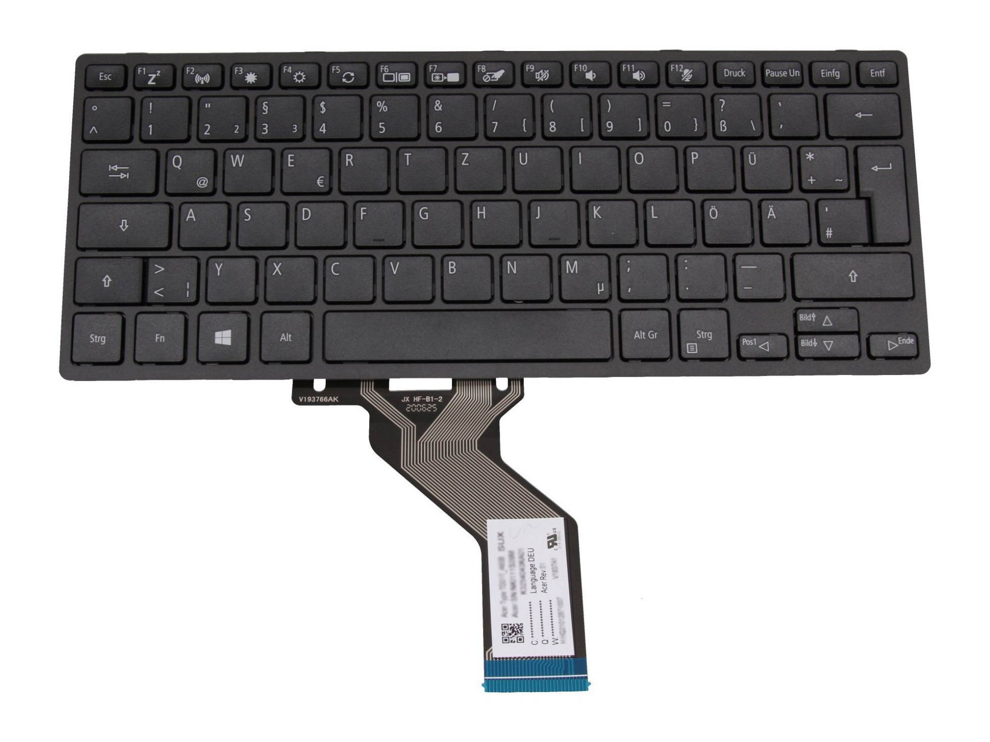 Acer TD01T_A80B Tastatur DE (deutsch) schwarz