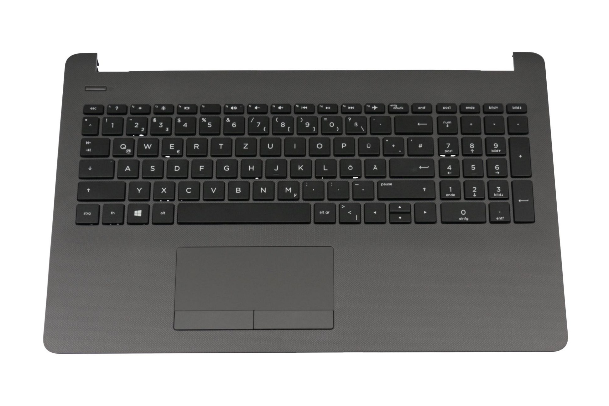 HP 929906-041 Tastatur inkl. Topcase DE (deutsch) schwarz/grau