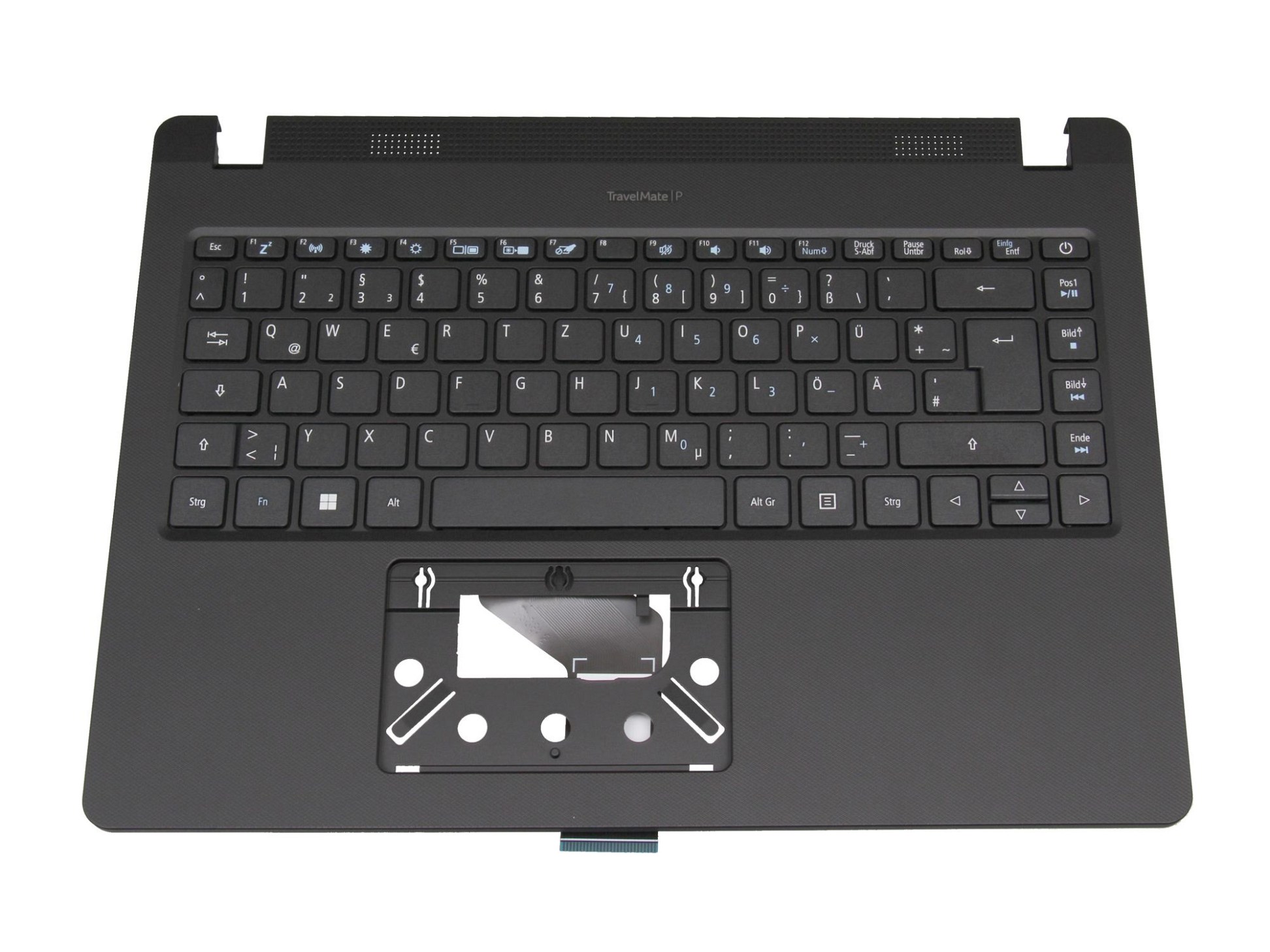 Acer NKI14170VC Tastatur inkl. Topcase DE (deutsch) schwarz/schwarz