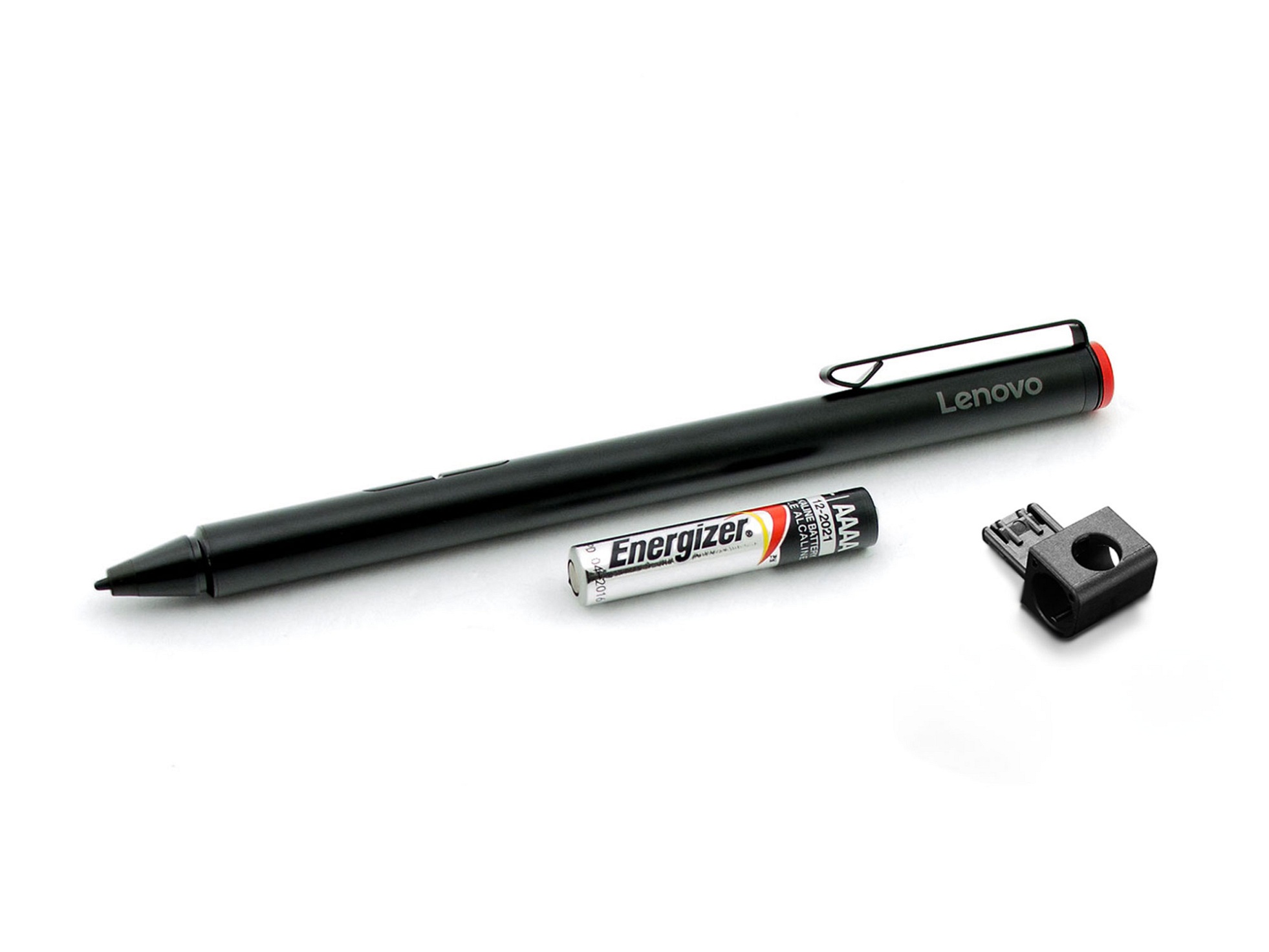 Active Pen - schwarz (BULK) inkl. Batterie für Lenovo Yoga 900S-12ISK (80ML)