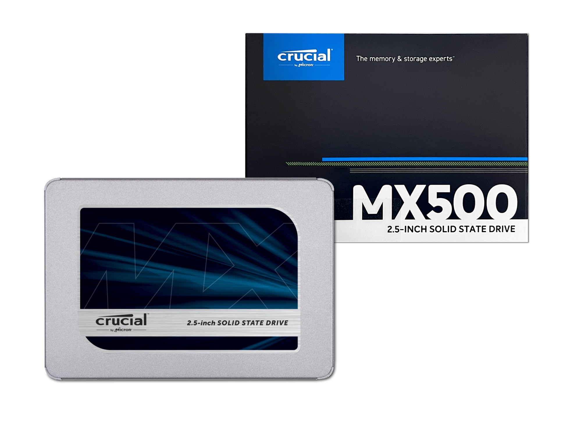 Crucial M3CR046 Crucial MX500 SSD Festplatte 4TB (2,5 Zoll / 6,4 cm)
