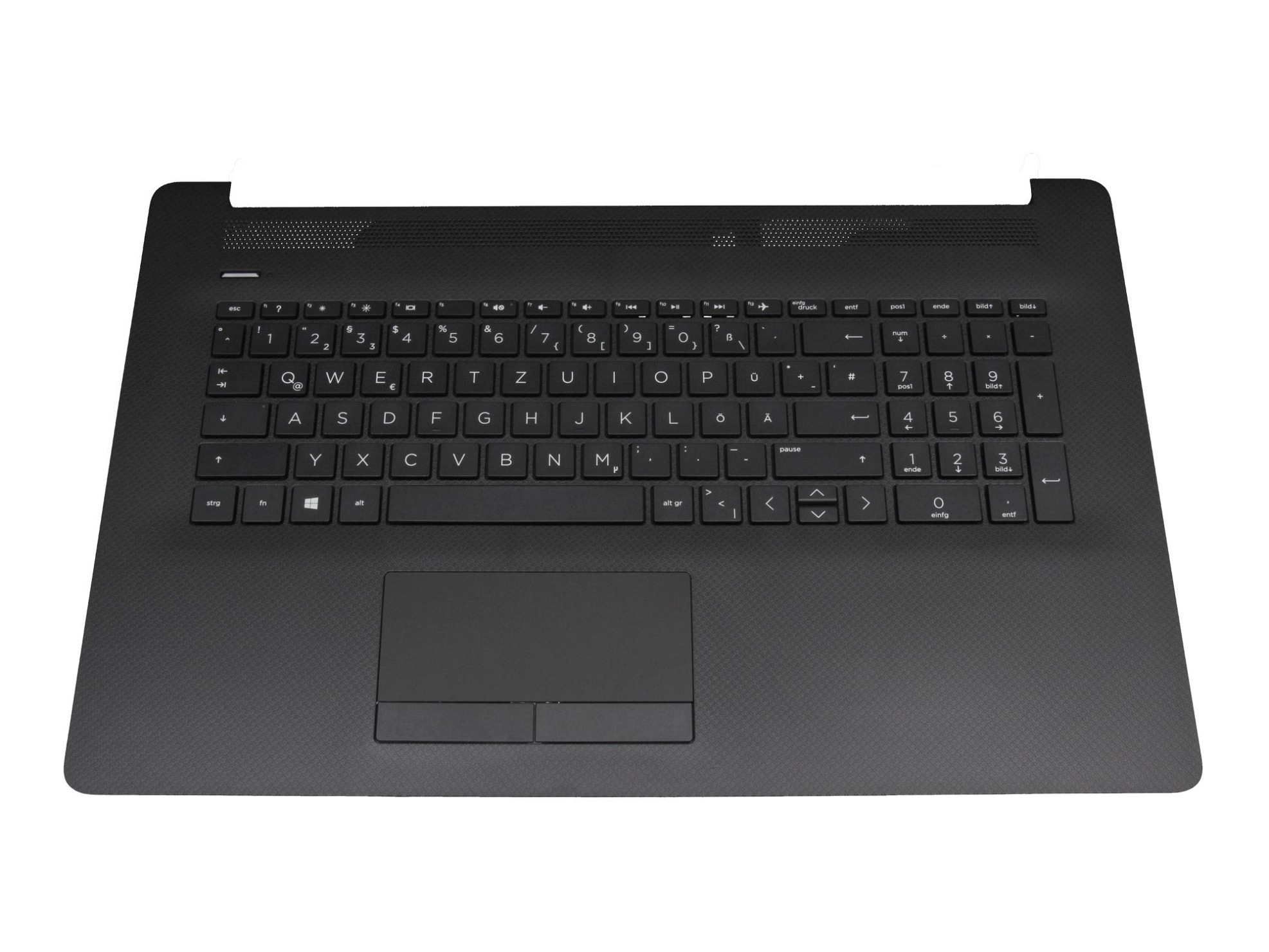 HP L92780-041 Tastatur inkl. Topcase DE (deutsch) schwarz/schwarz (PTP/DVD)