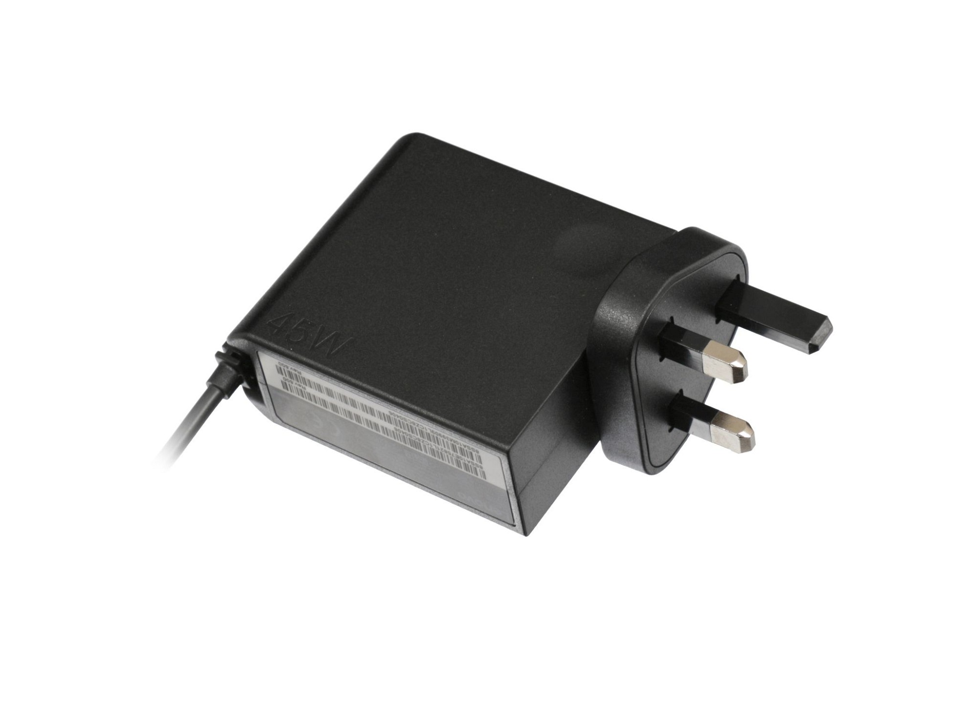 USB-C Netzteil 45 Watt UK Wallplug für Lenovo ThinkPad E480 (20KQ/20KN)