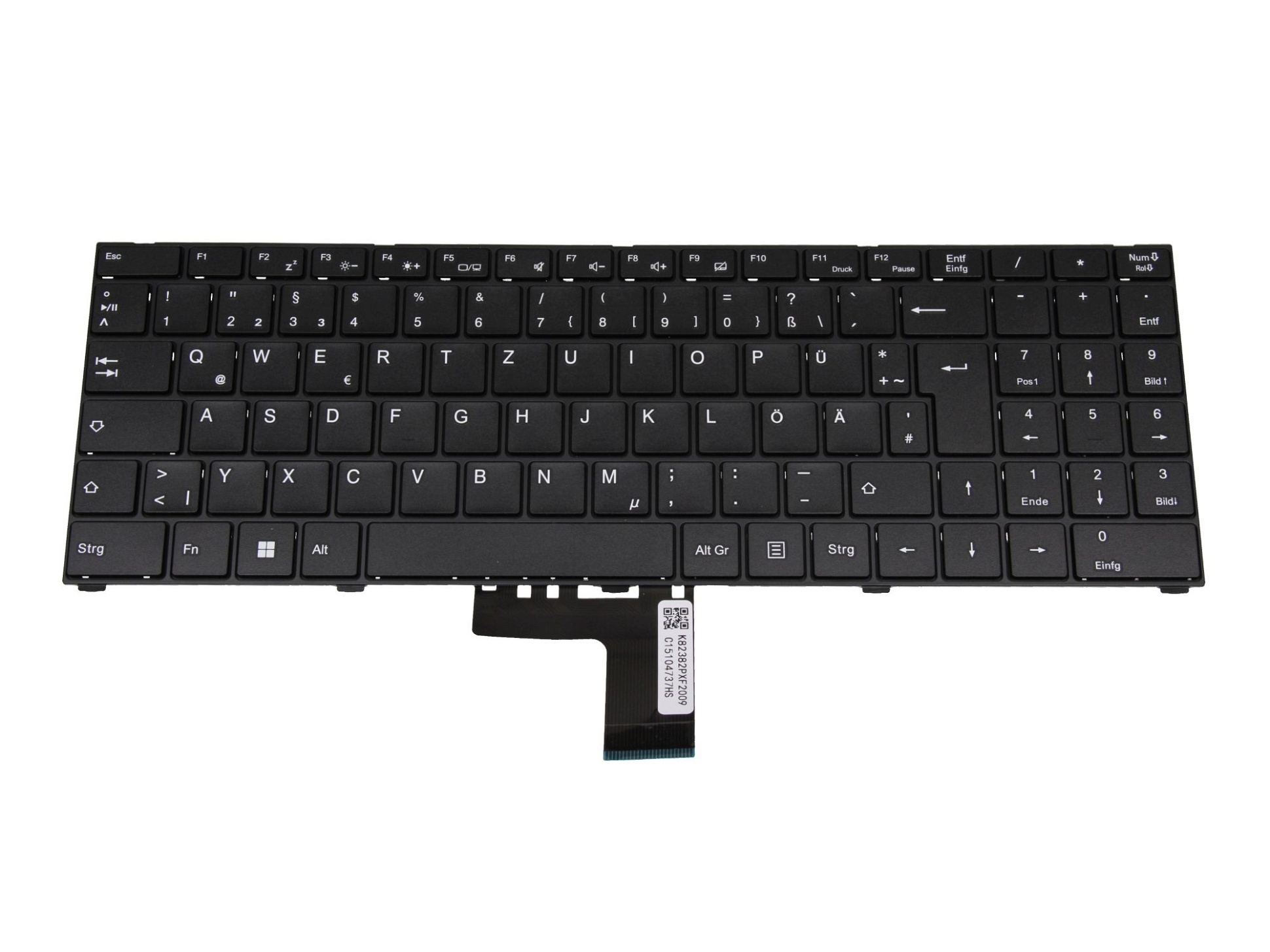 Medion MF50CM Tastatur DE (deutsch) schwarz/schwarz