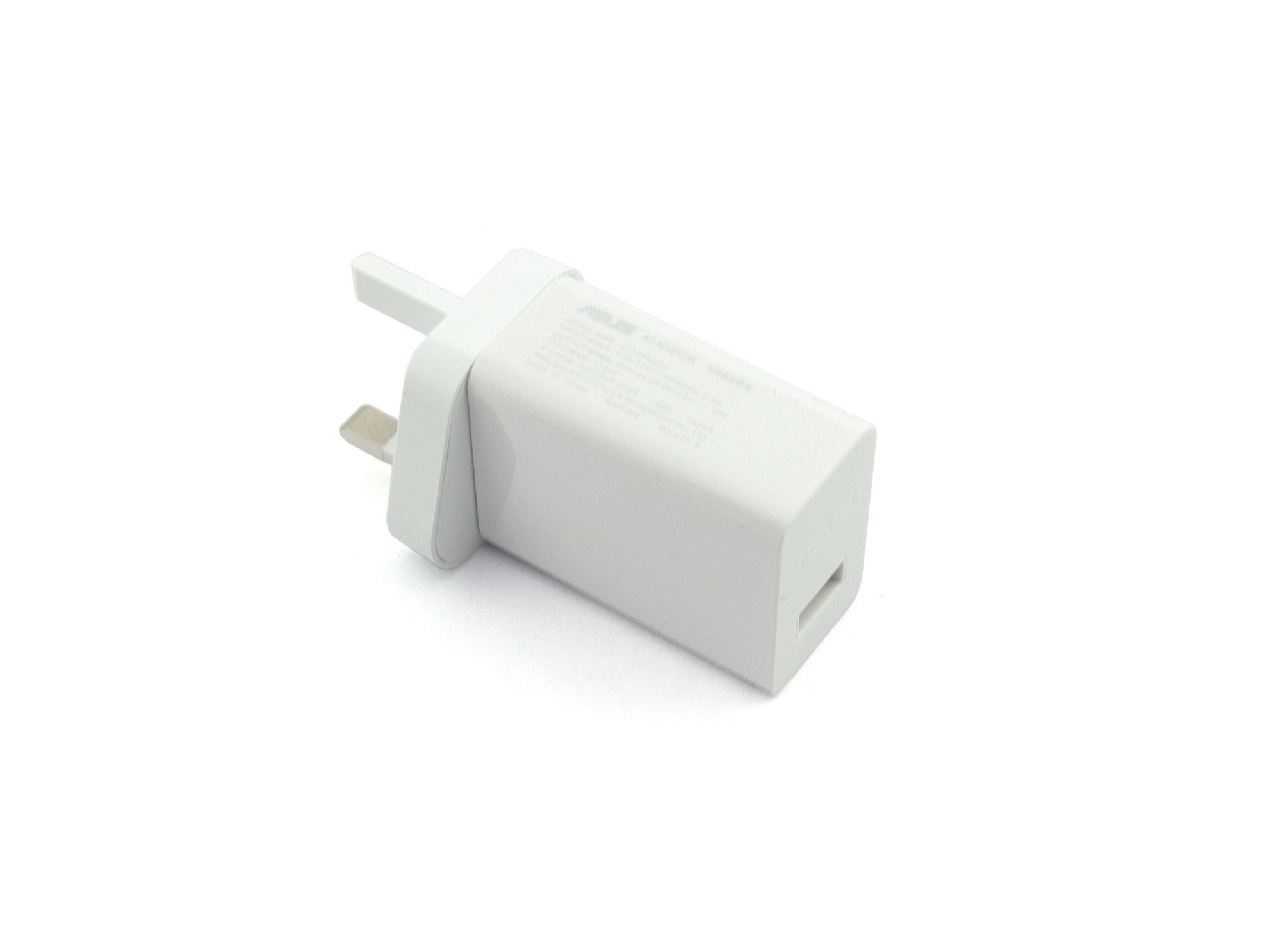 USB Netzteil 18,0 Watt UK Wallplug weiß für Asus ZenFone 5 (A500CG)