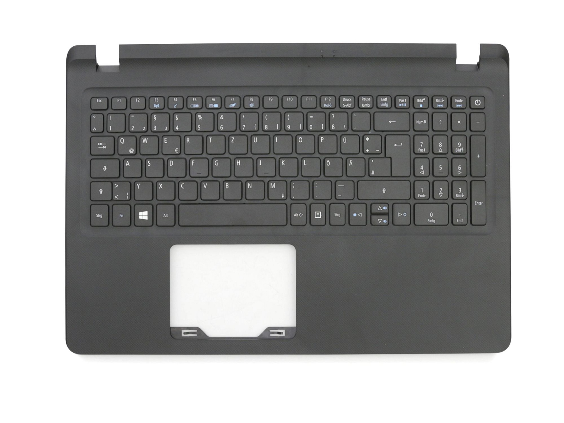 Acer 0KN1-0T1GE11 Tastatur inkl. Topcase DE (deutsch) schwarz/schwarz