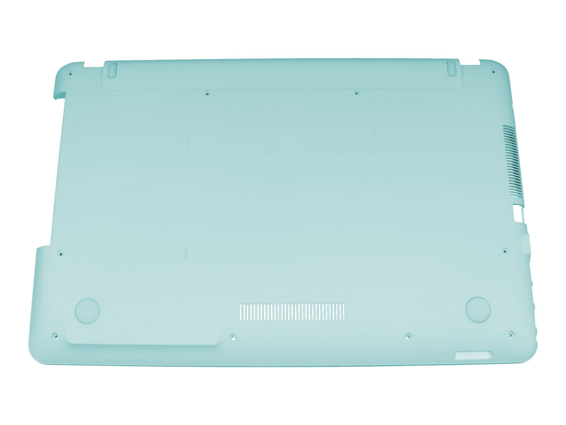 Gehäuse Unterseite türkis (mit ODD-Schacht) für Asus VivoBook Max X541UV