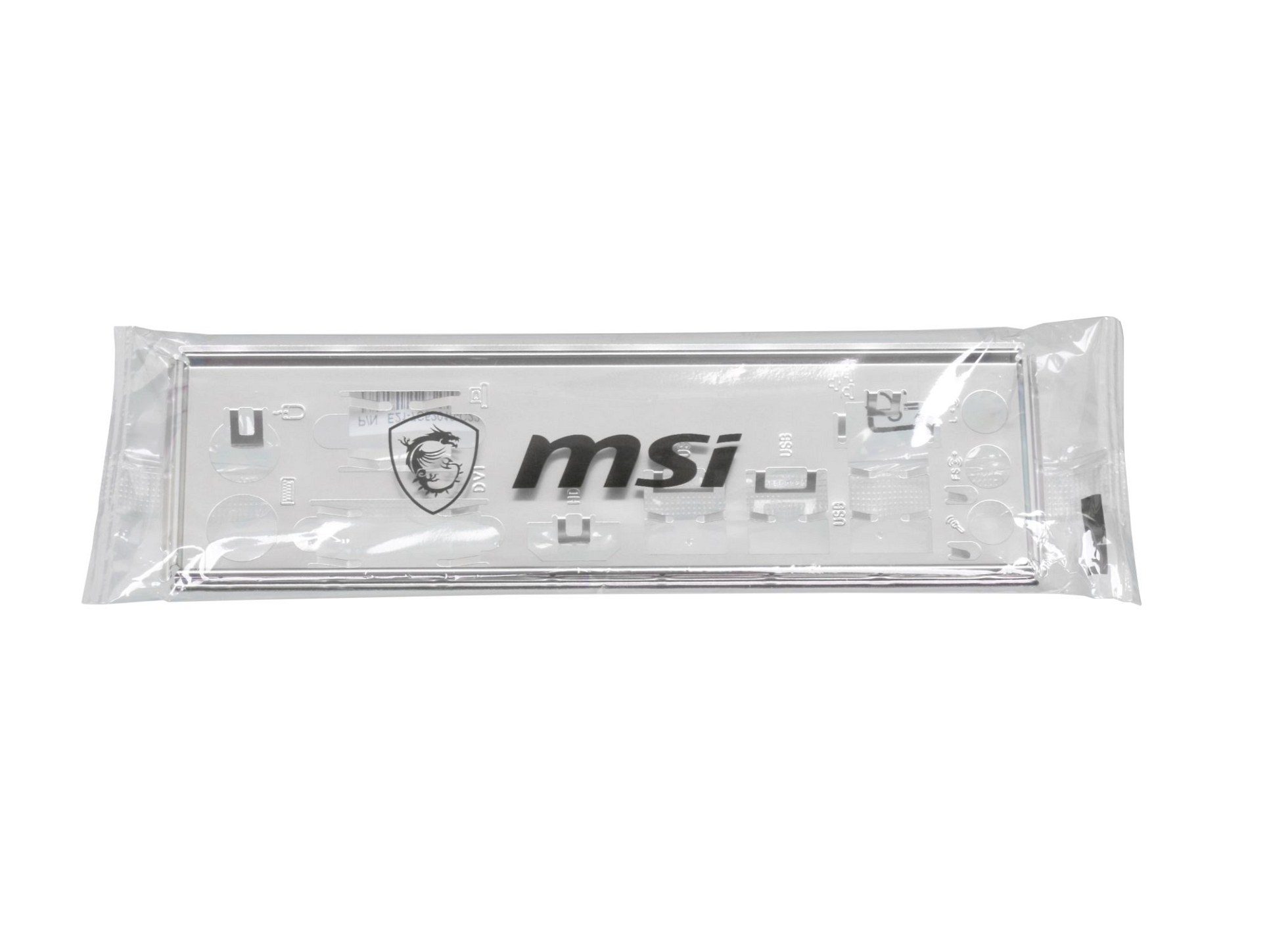 I/O Blende silber für MSI B450-A PRO MAX