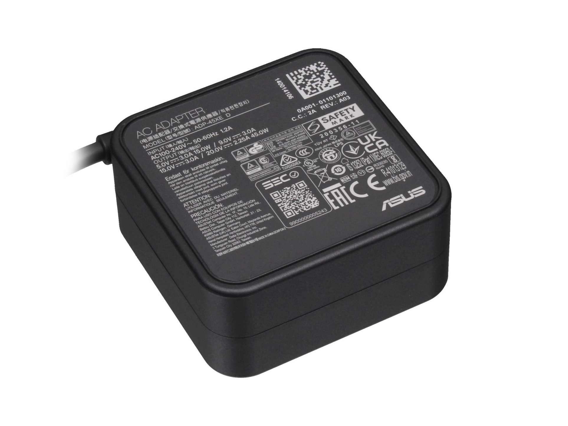 Asus AC45-00 USB-C Netzteil 45,0 Watt