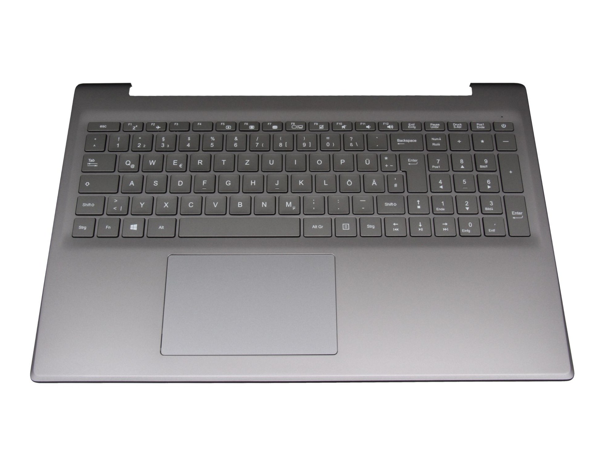 Medion S2202000100631 Tastatur inkl. Topcase DE (deutsch) anthrazit/anthrazit