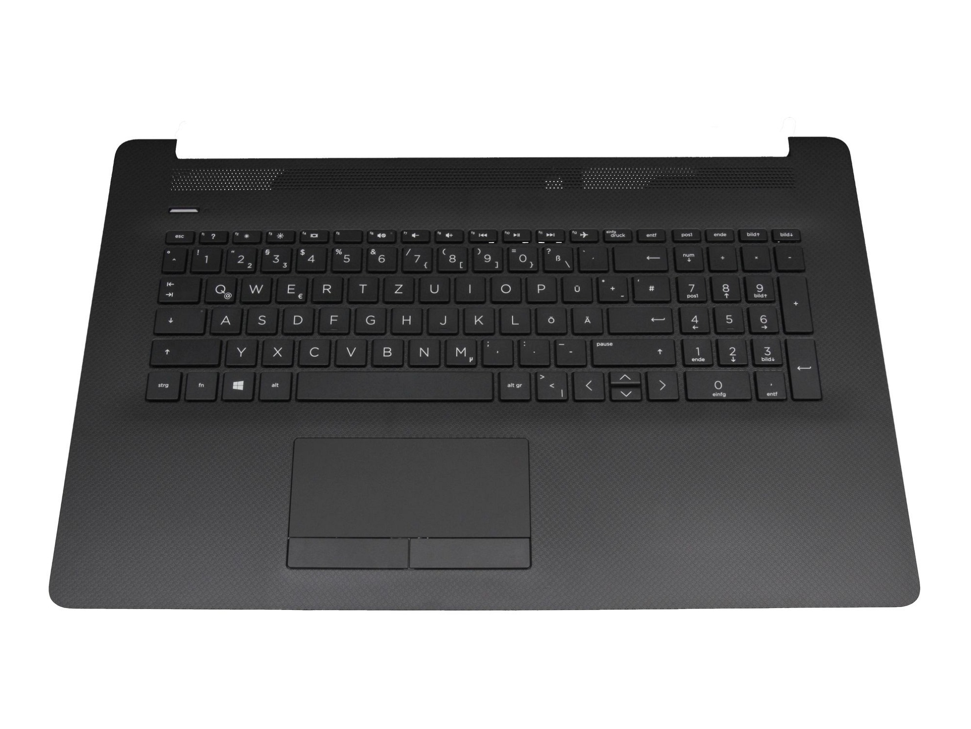 HP SB550A-73H1 Tastatur inkl. Topcase DE (deutsch) schwarz/schwarz (PTP/DVD)