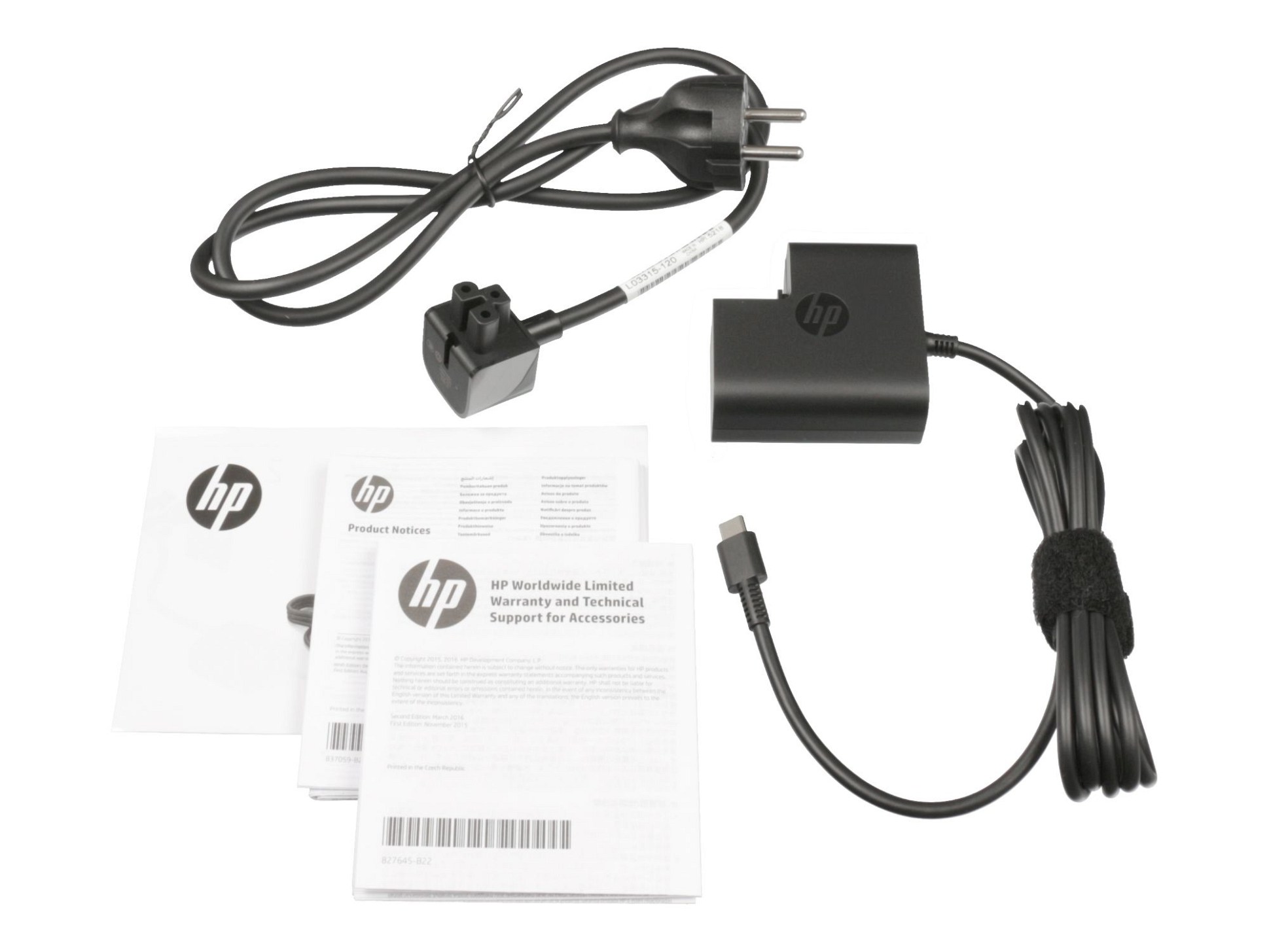 USB-C Netzteil 45 Watt für HP Spectre 13-v000