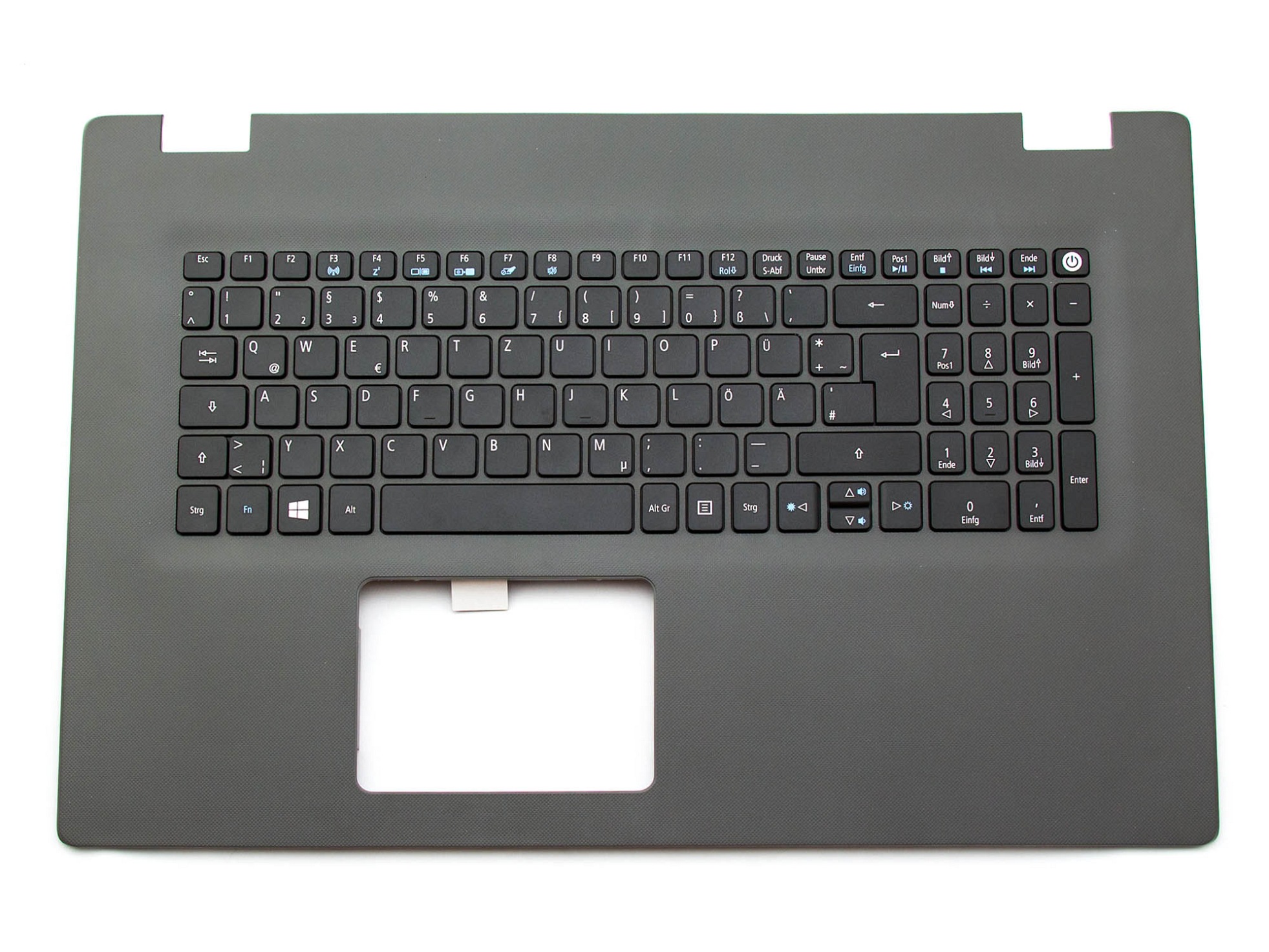 Acer LV5T_A50B Tastatur inkl. Topcase DE (deutsch) schwarz/grau B-Ware