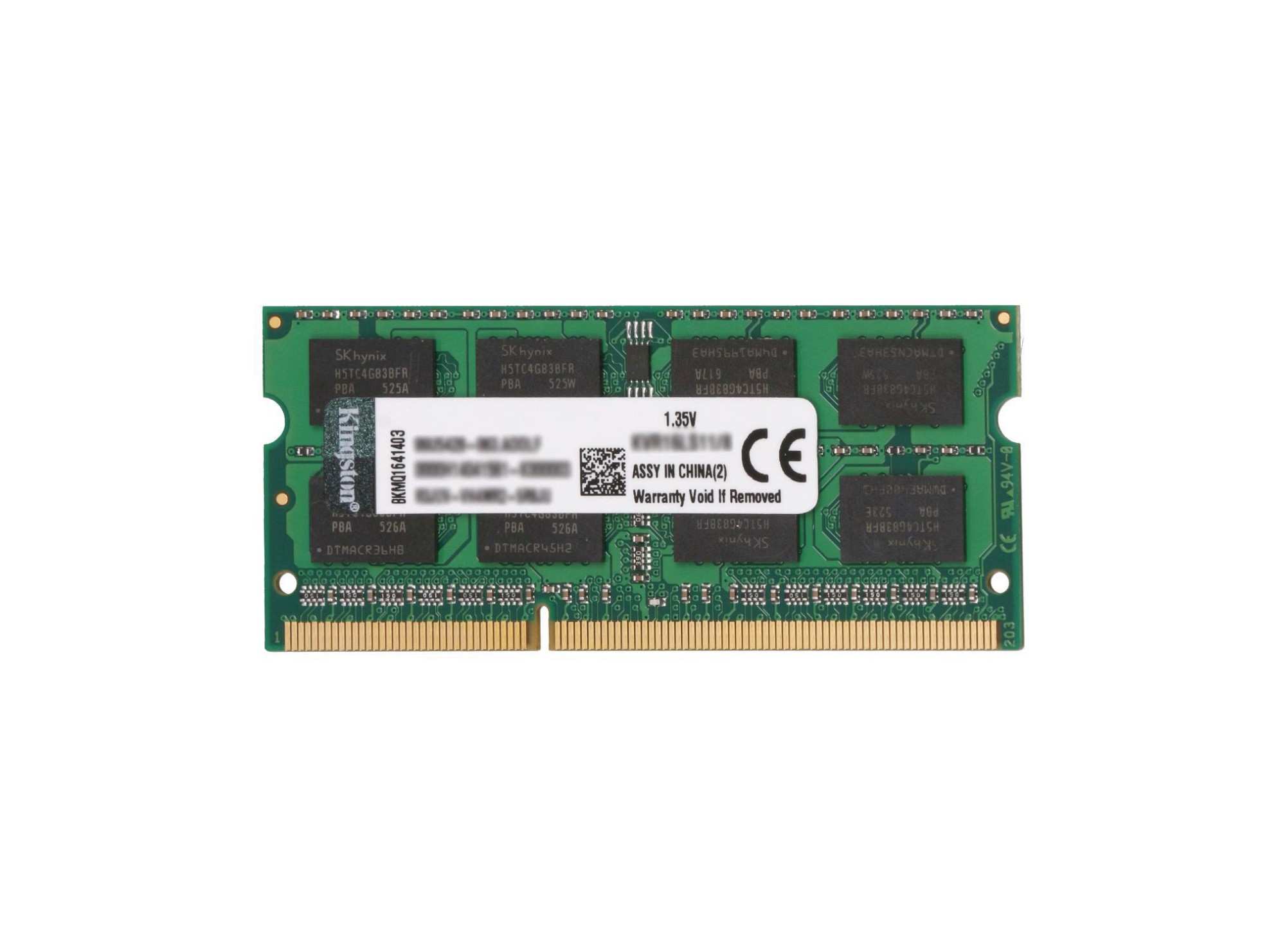 Kingston KVR16LS11/8 Kingston Arbeitsspeicher 8GB DDR3L-RAM 1600MHz (PC3L-12800)