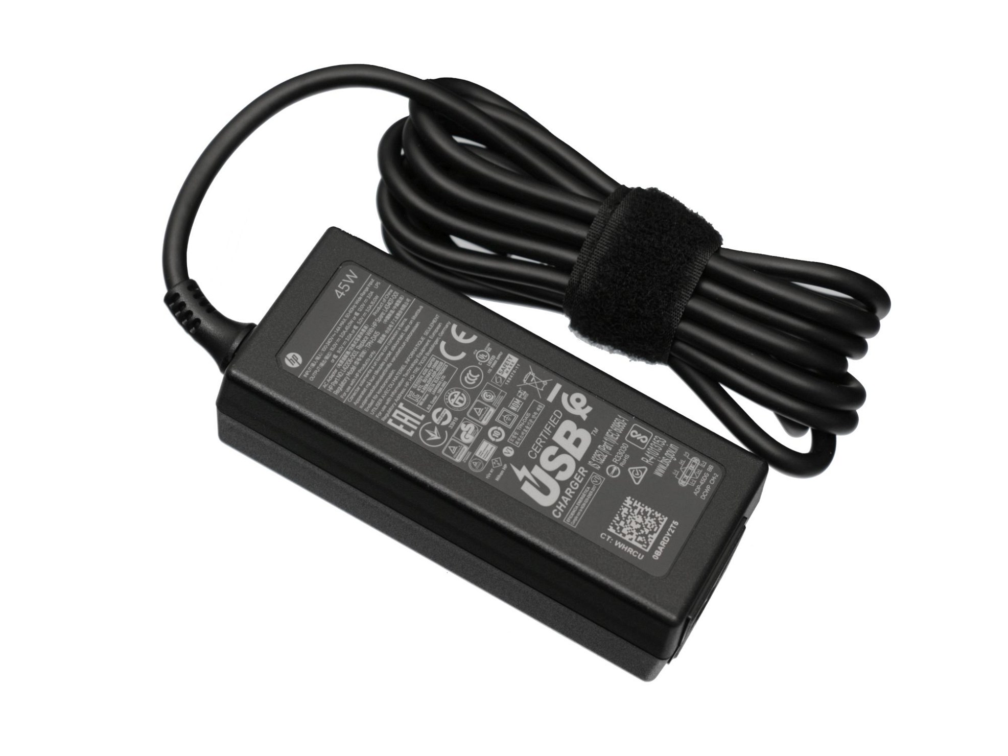 USB-C Netzteil 45,0 Watt normale Bauform für HP Spectre x2 12-a000