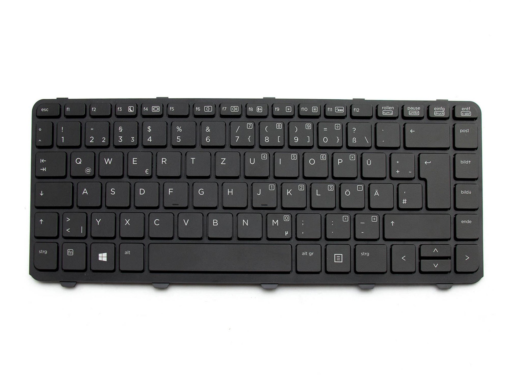 HP 774385-041 Tastatur DE (deutsch) schwarz/schwarz mit Backlight