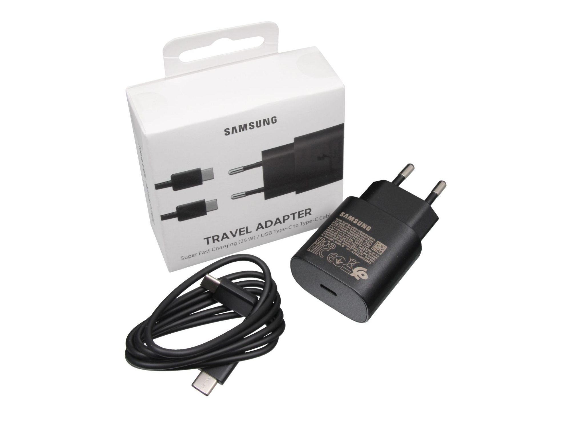 Samsung GH44-03053A USB-C Netzteil 25,0 Watt EU Wallplug inkl. Ladekabel