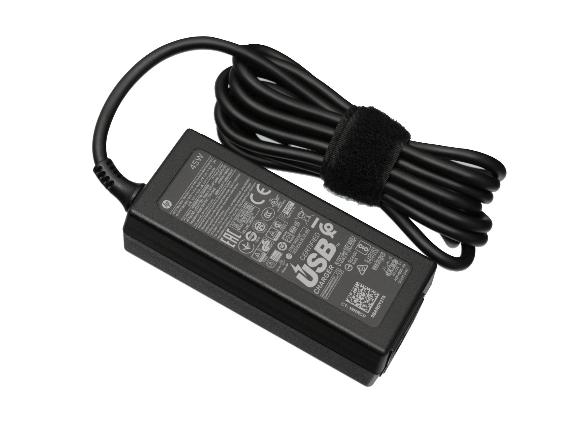 USB-C Netzteil 45,0 Watt normale Bauform für HP Pro Tablet x2 612 G2