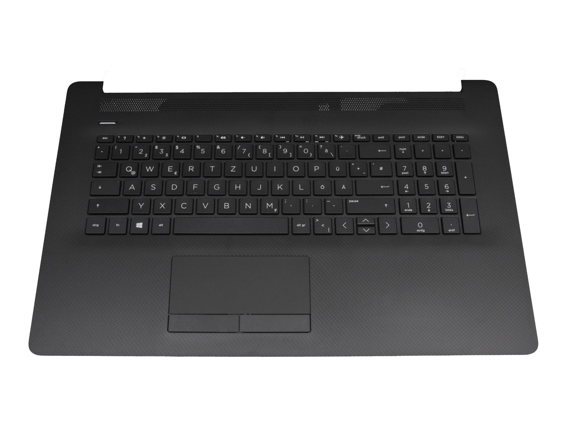 HP 6037B0146604 Tastatur inkl. Topcase DE (deutsch) schwarz/schwarz (PTP/DVD)