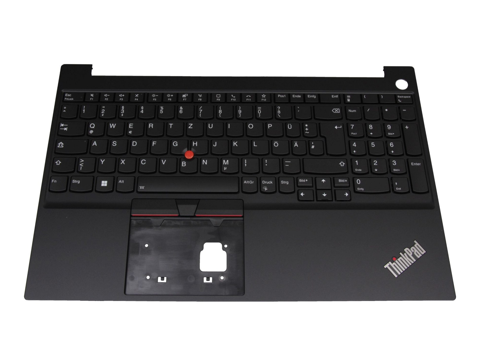 ODM PK131HK3B11 Tastatur inkl. Topcase DE (deutsch) schwarz/schwarz mit Backlight und Mouse-Stick