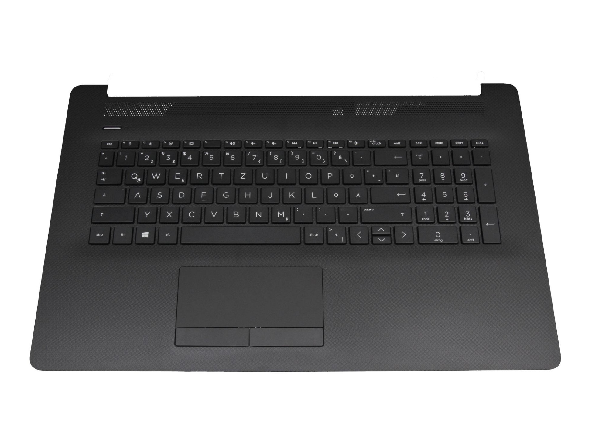 HP C2039626F1480 Tastatur inkl. Topcase DE (deutsch) schwarz/schwarz (PTP/DVD)