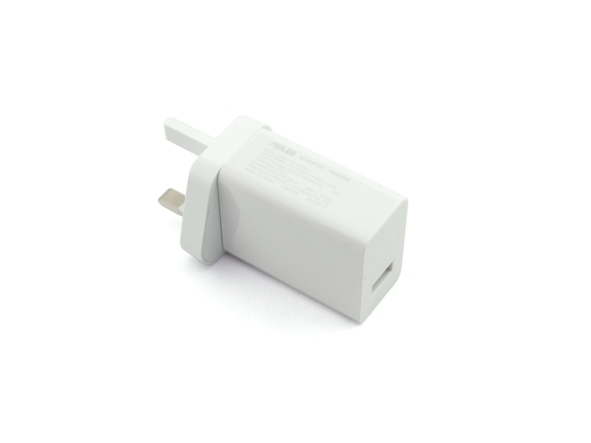 USB Netzteil 18,0 Watt UK Wallplug weiß für Asus Nexus 7 (K008)
