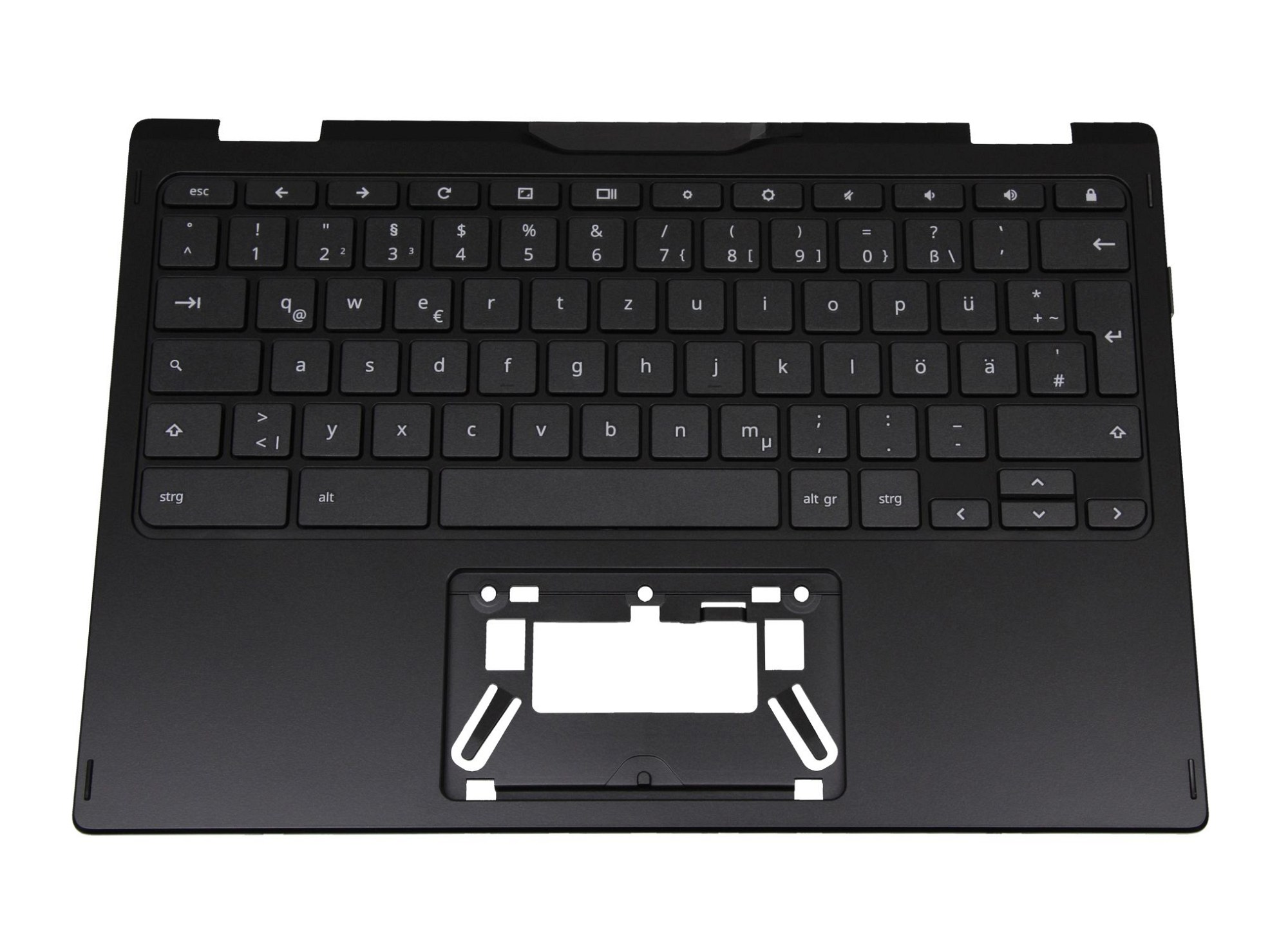 Acer NKI11130JN Tastatur inkl. Topcase DE (deutsch) schwarz/schwarz