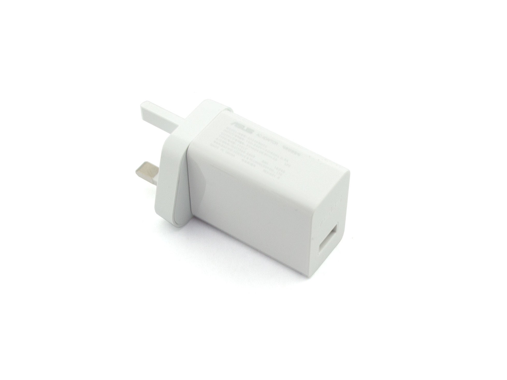 USB Netzteil 18,0 Watt UK Wallplug weiß für Asus Fonepad 7 (K00E)
