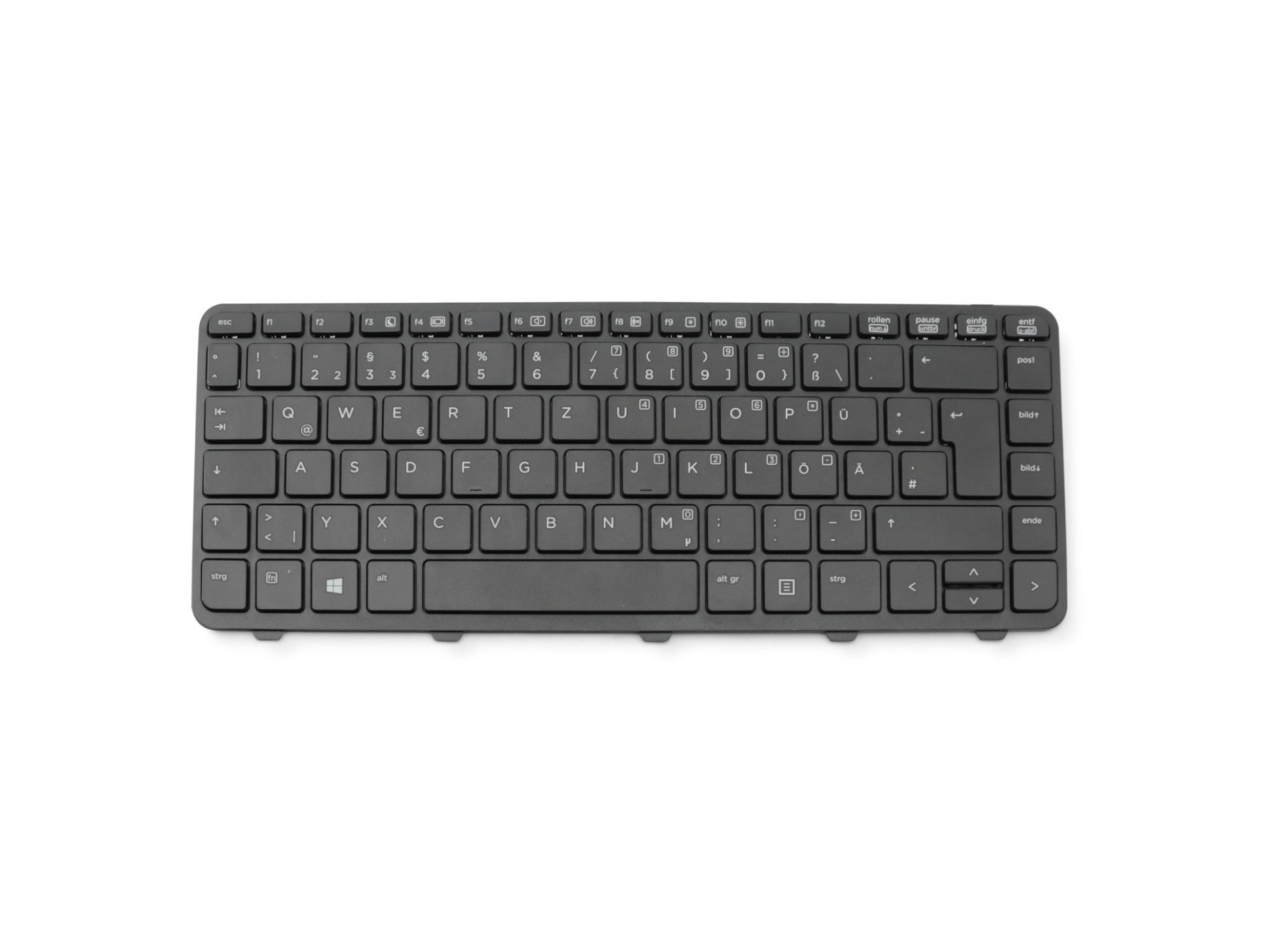 HP SG-61200-2DA Tastatur DE (deutsch) schwarz/schwarz matt
