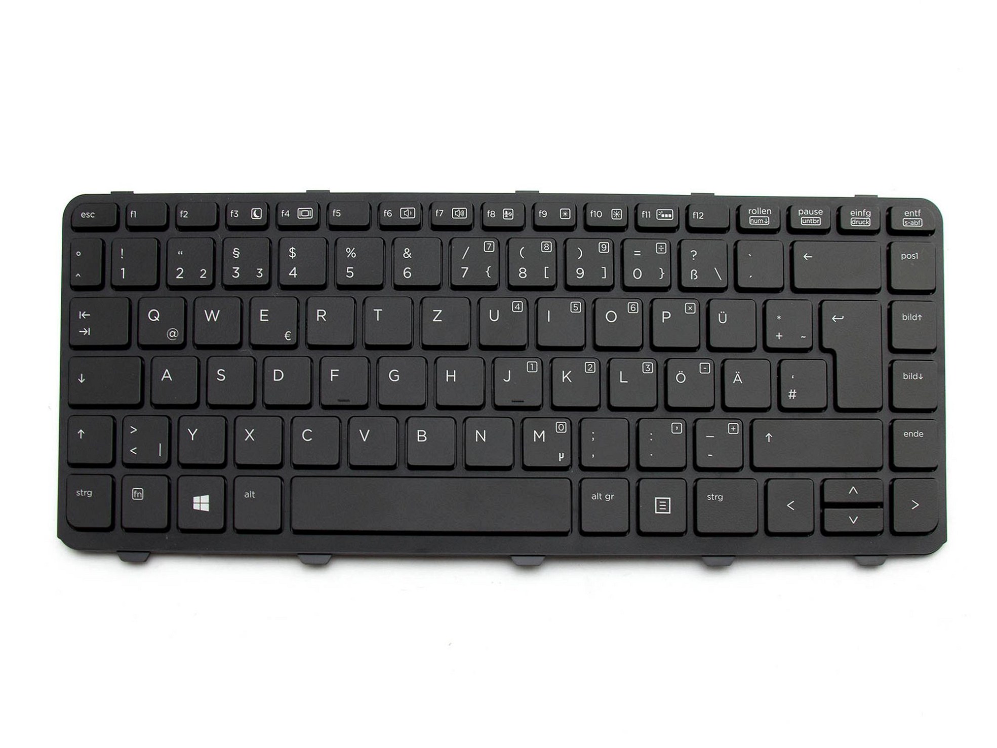HP NSK-CPEBC Tastatur DE (deutsch) schwarz/schwarz mit Backlight