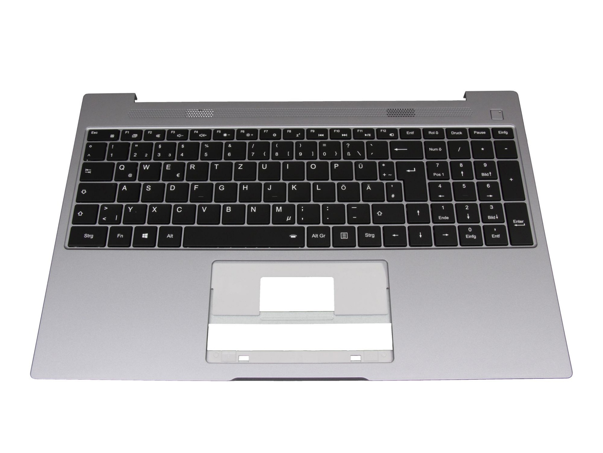 Medion NS16TG-Y Tastatur inkl. Topcase DE (deutsch) schwarz/grau mit Backlight