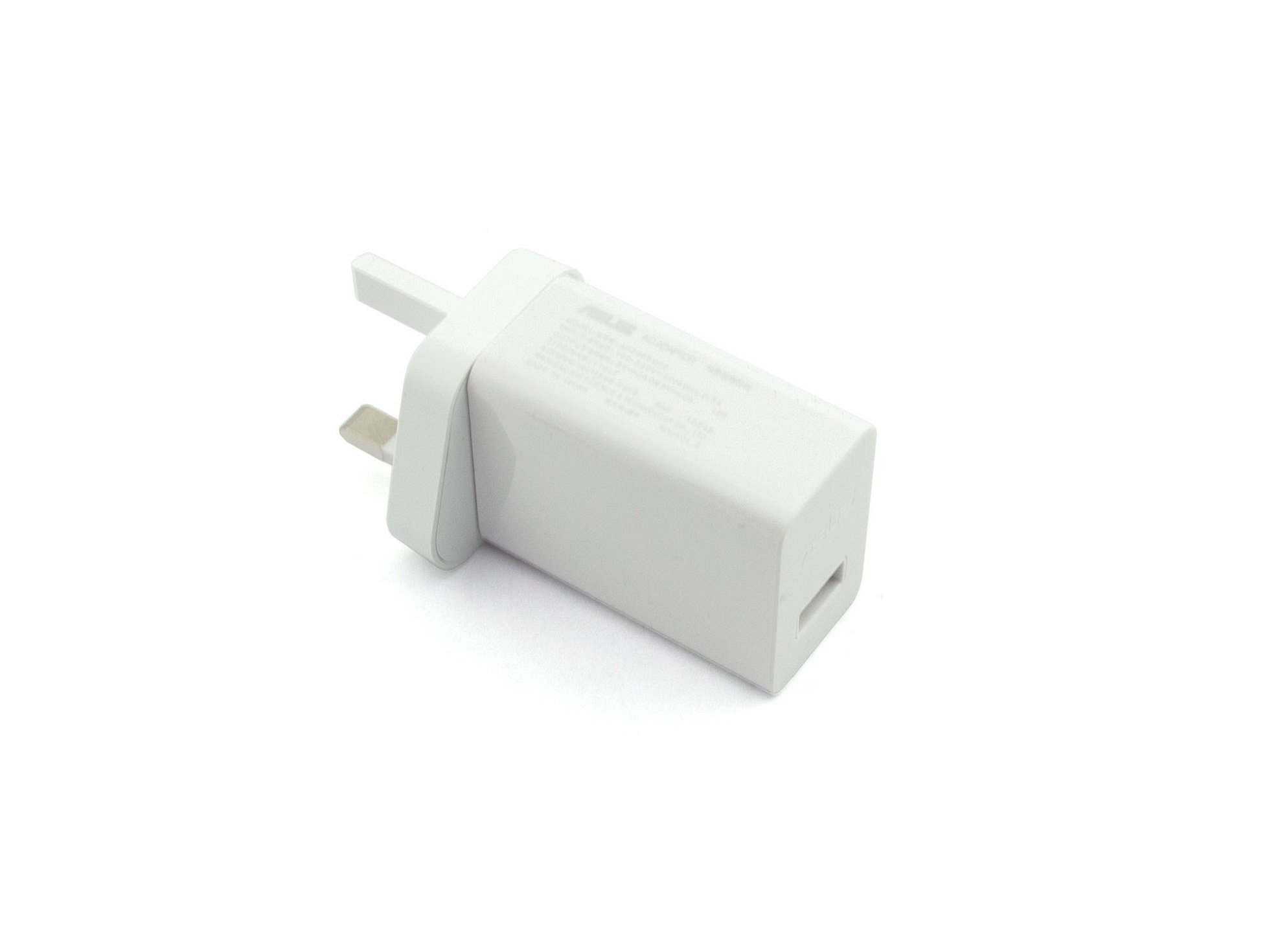 USB Netzteil 18,0 Watt UK Wallplug weiß für Asus MeMo Pad 7 (ME176CX)