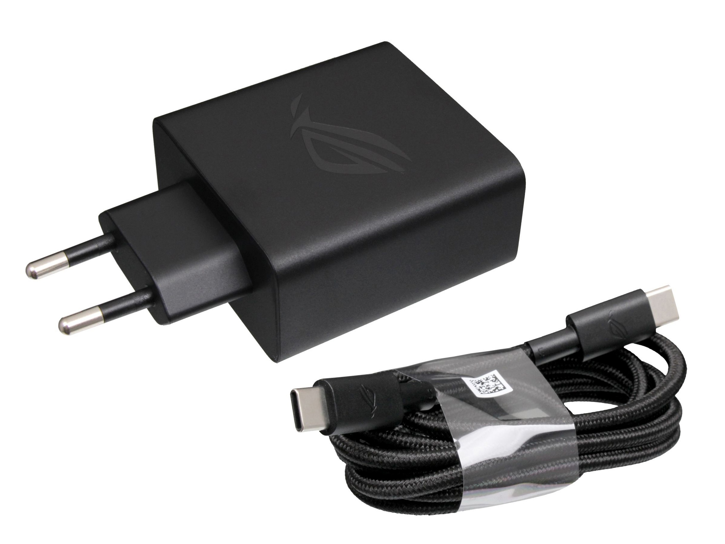 Asus 0A001-00899000 USB-C Netzteil 65,0 Watt EU Wallplug kleine Bauform inkl. USB-C zu USB-C Kabel inkl. Ladekabel