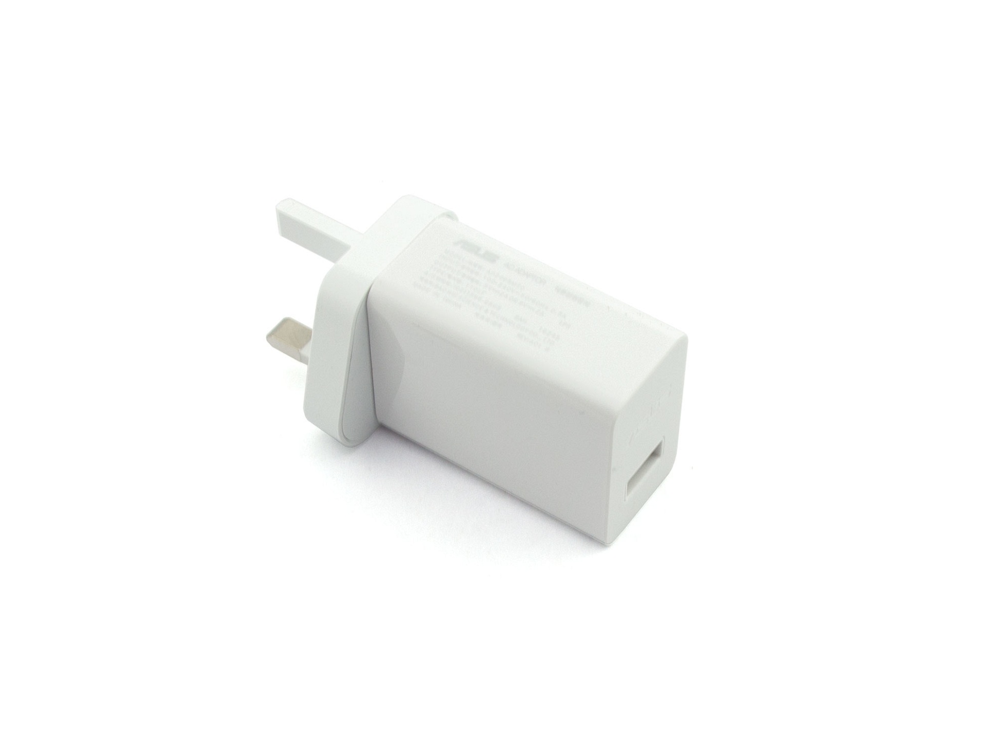 USB Netzteil 18,0 Watt UK Wallplug weiß für Asus VivoTab 8 (M81C)