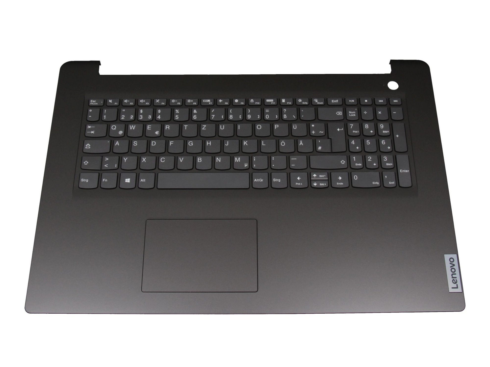 Lenovo V192020AK1-GR Tastatur inkl. Topcase DE (deutsch) schwarz/schwarz