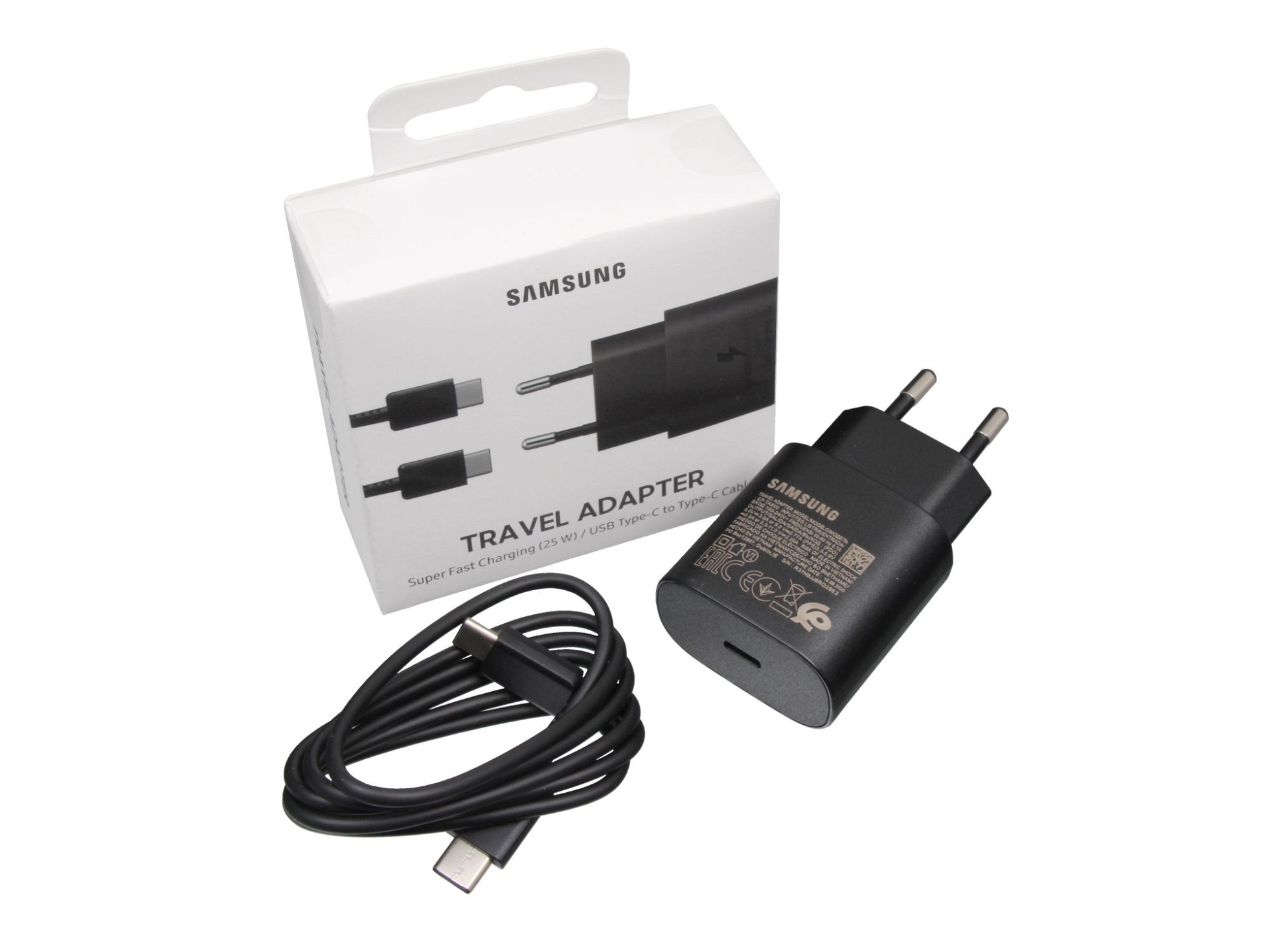 Samsung EP-TA800 USB-C Netzteil 25,0 Watt EU Wallplug inkl. Ladekabel