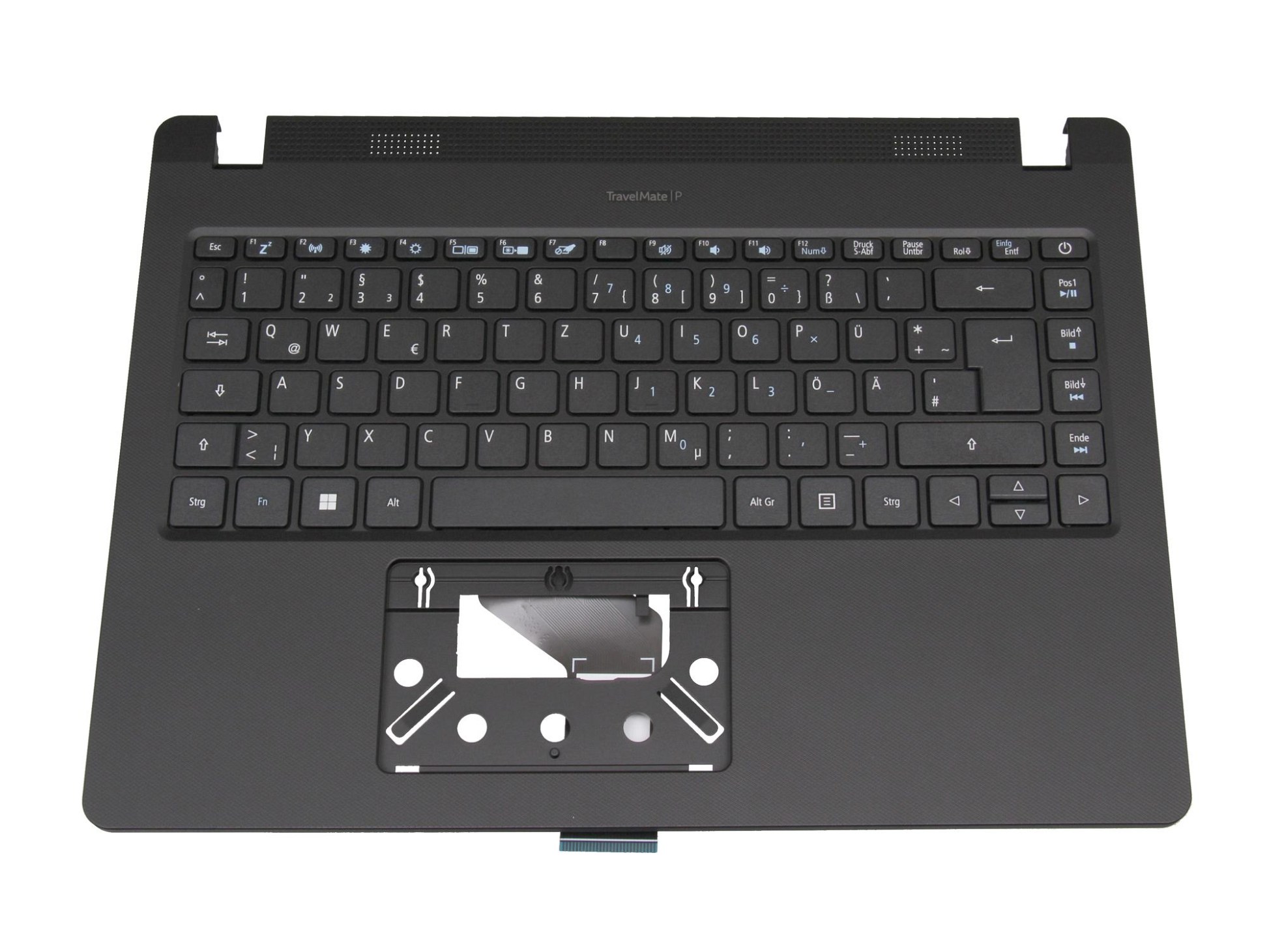 Acer AEZ8IG02110 Tastatur inkl. Topcase DE (deutsch) schwarz/schwarz