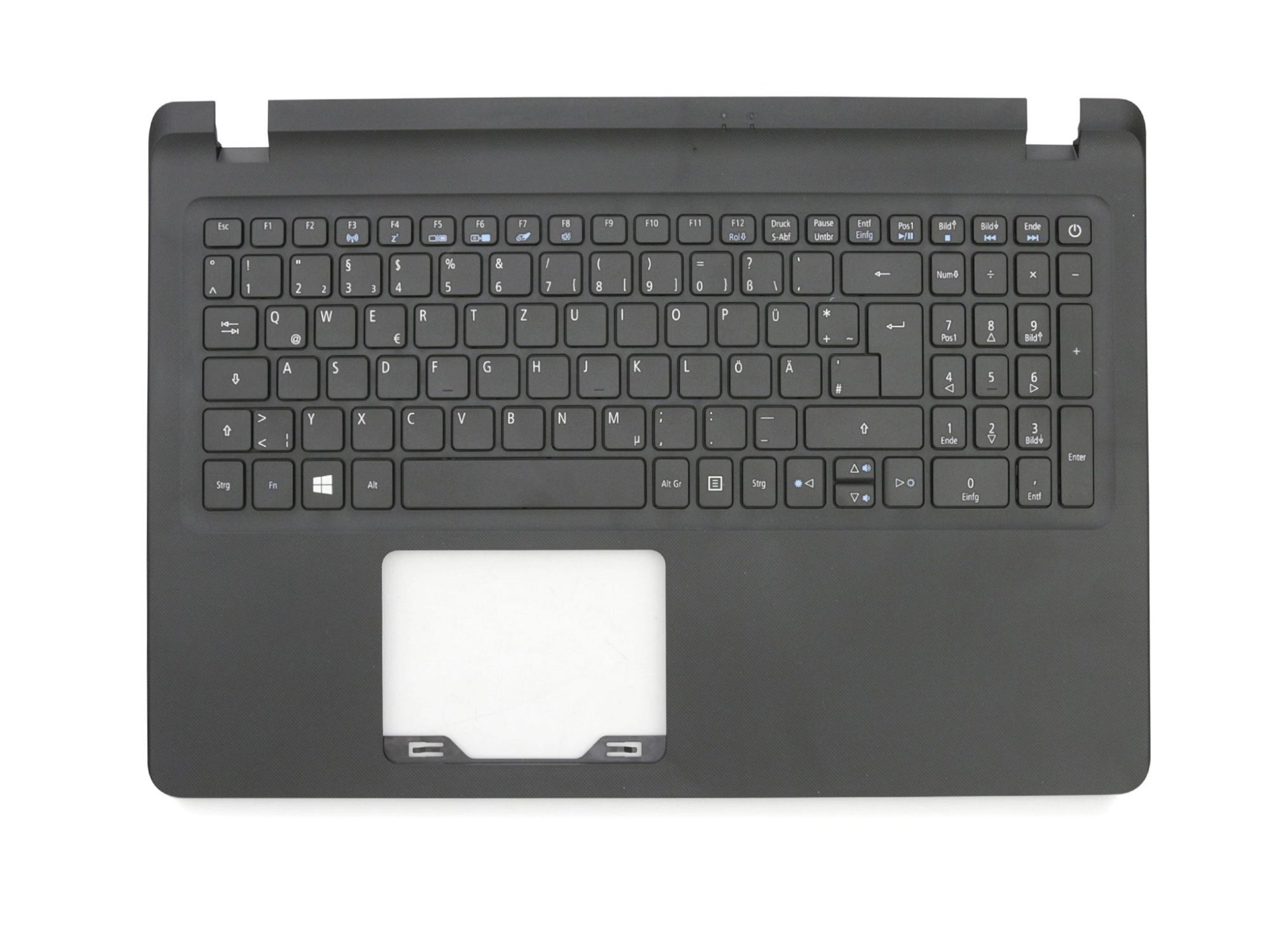 Acer 6B.GD0N2.010 Tastatur inkl. Topcase DE (deutsch) schwarz/schwarz