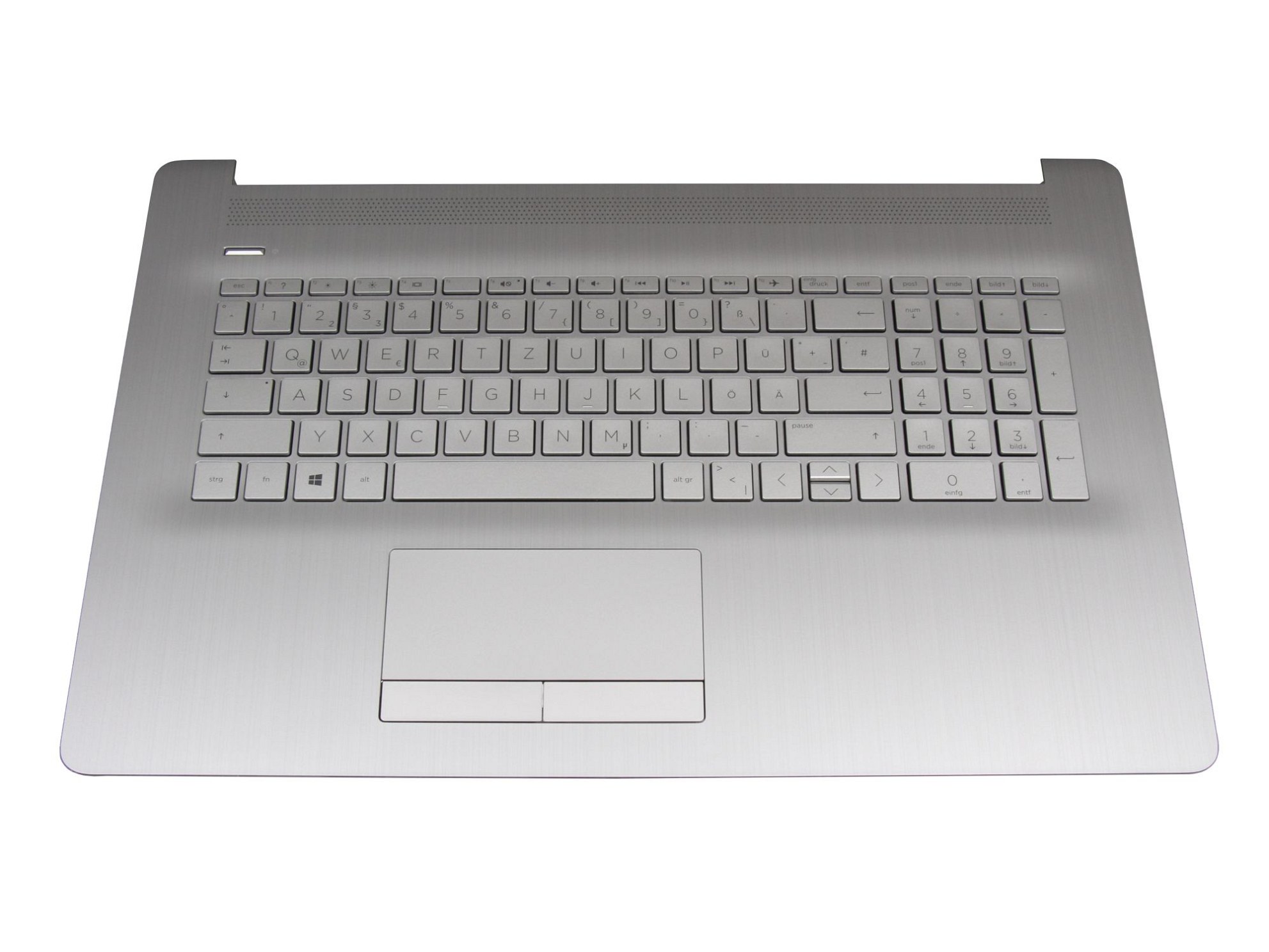 HP SB550A-73H0 Tastatur inkl. Topcase DE (deutsch) silber/silber