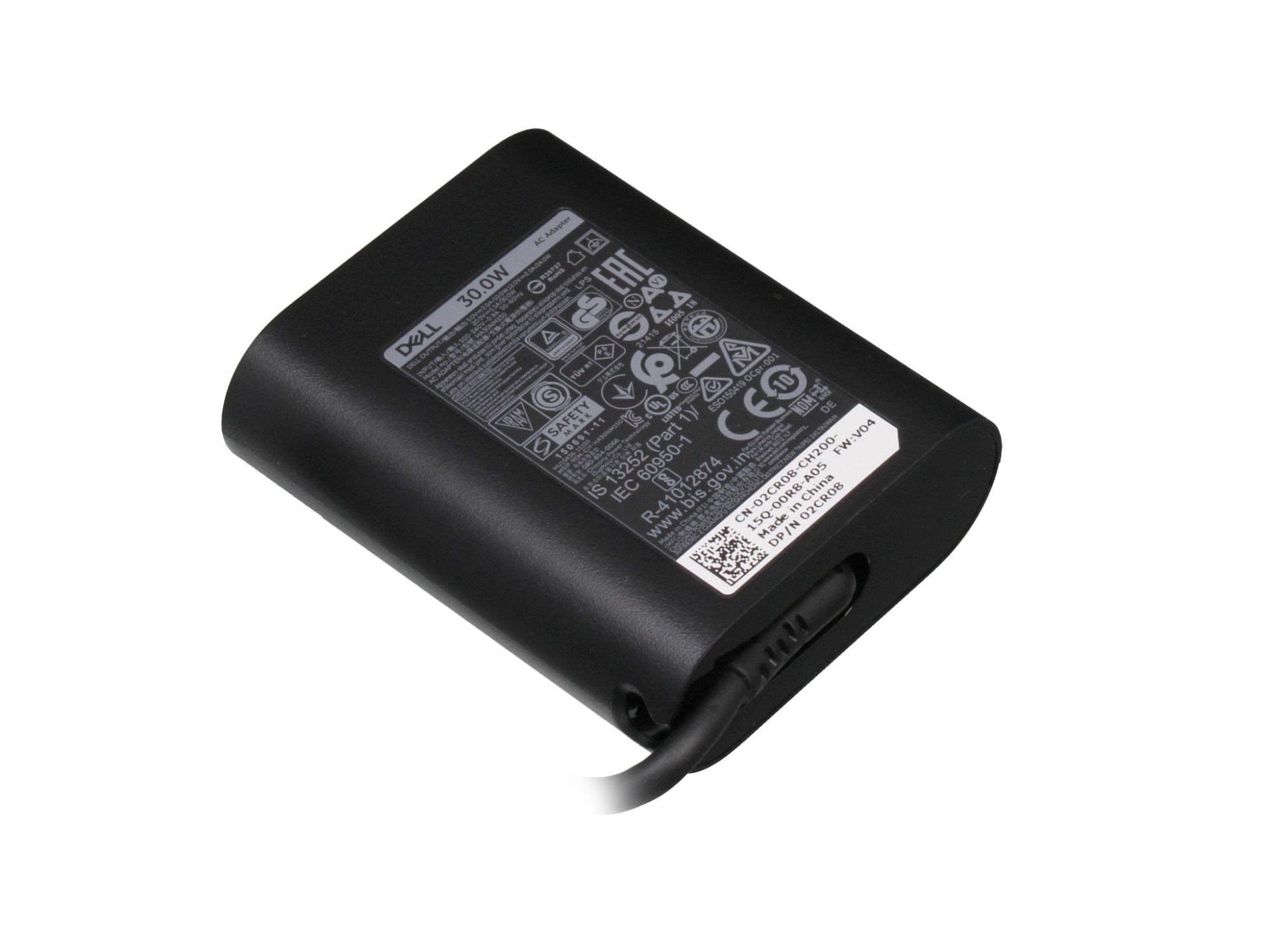 USB-C Netzteil 30,0 Watt für Dell Venue 10 Pro