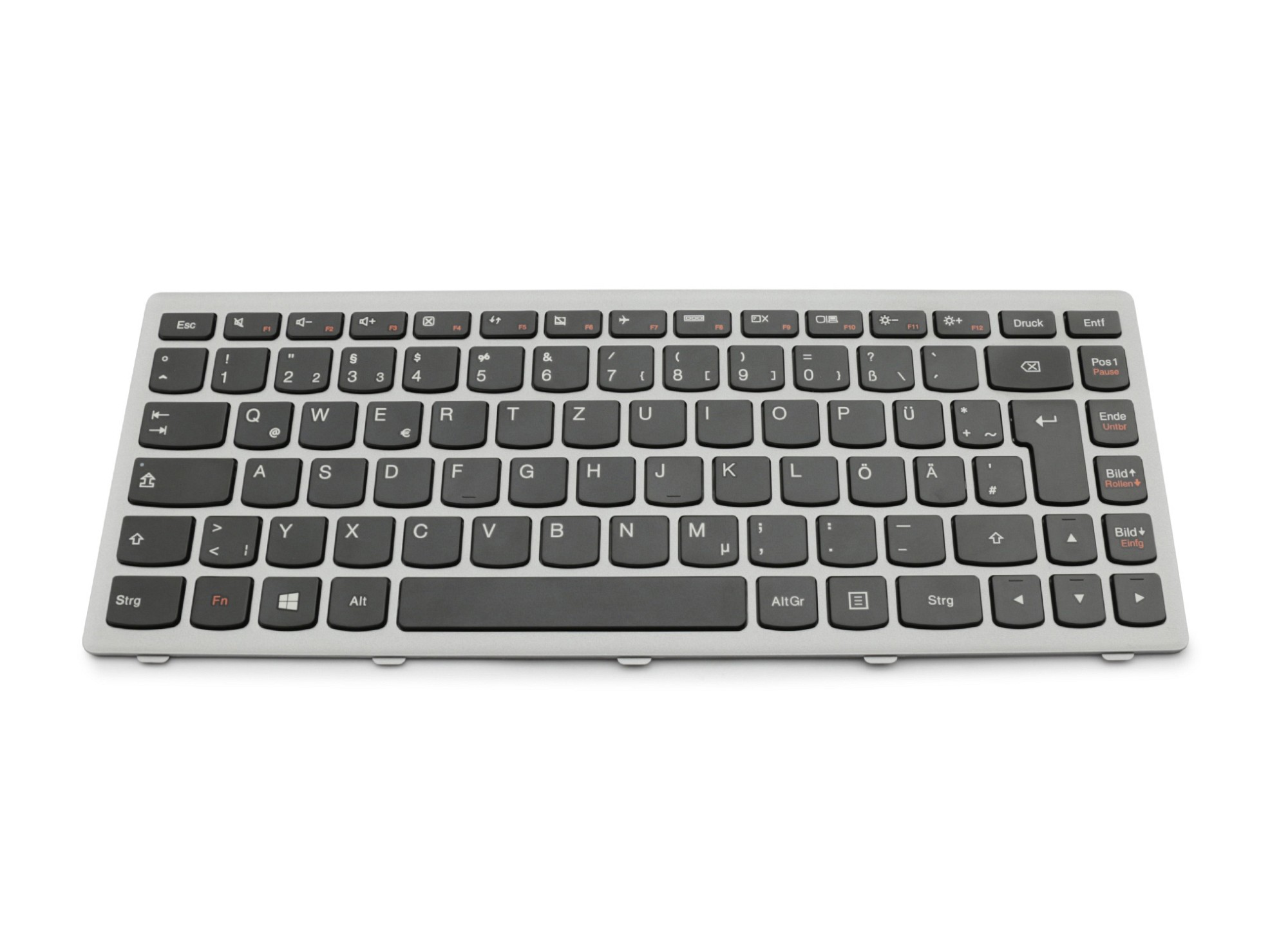 Lenovo 25213514 Tastatur DE (deutsch) schwarz/grau