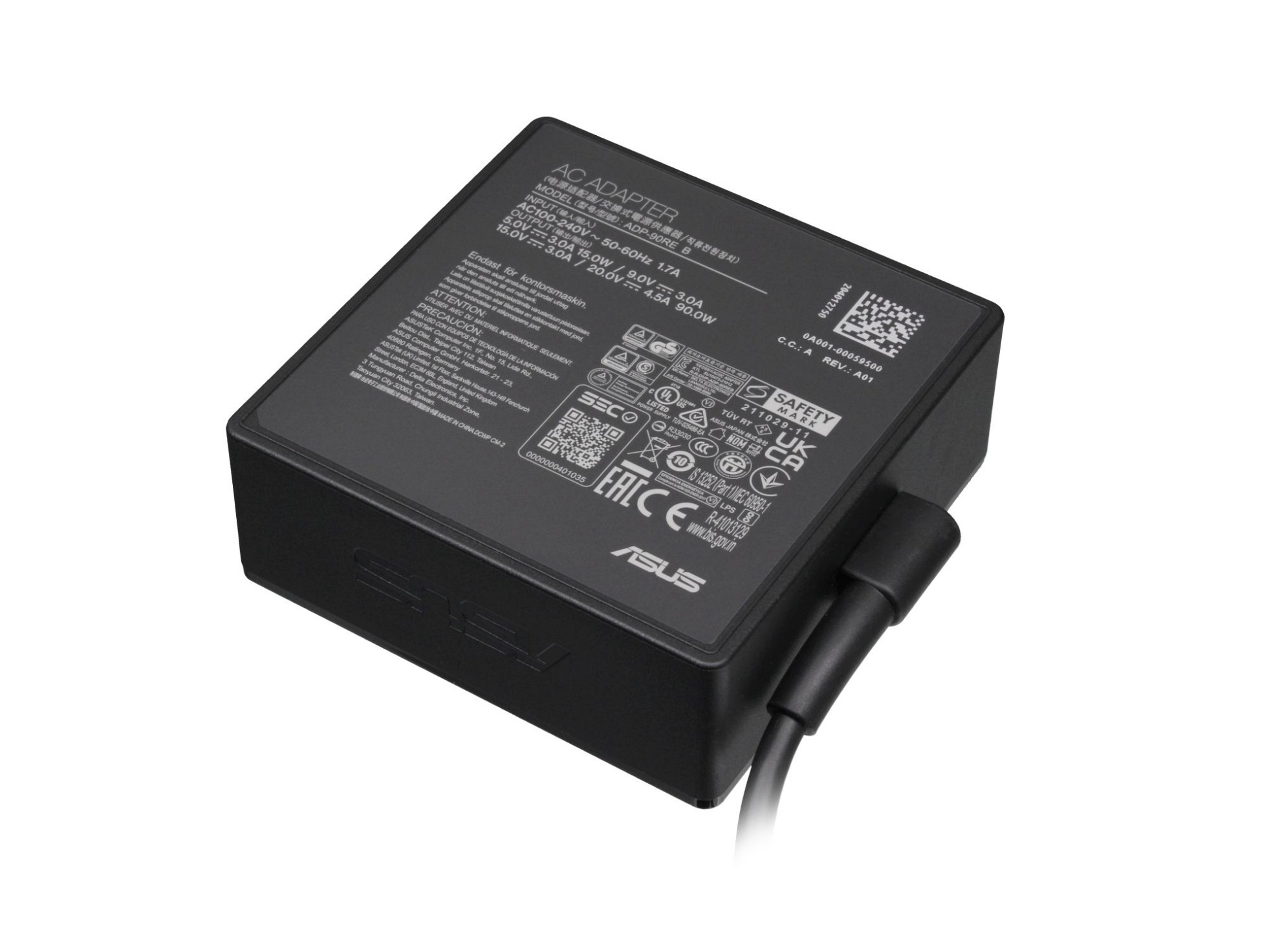 Asus 0A001-00059600 USB-C Netzteil 90,0 Watt