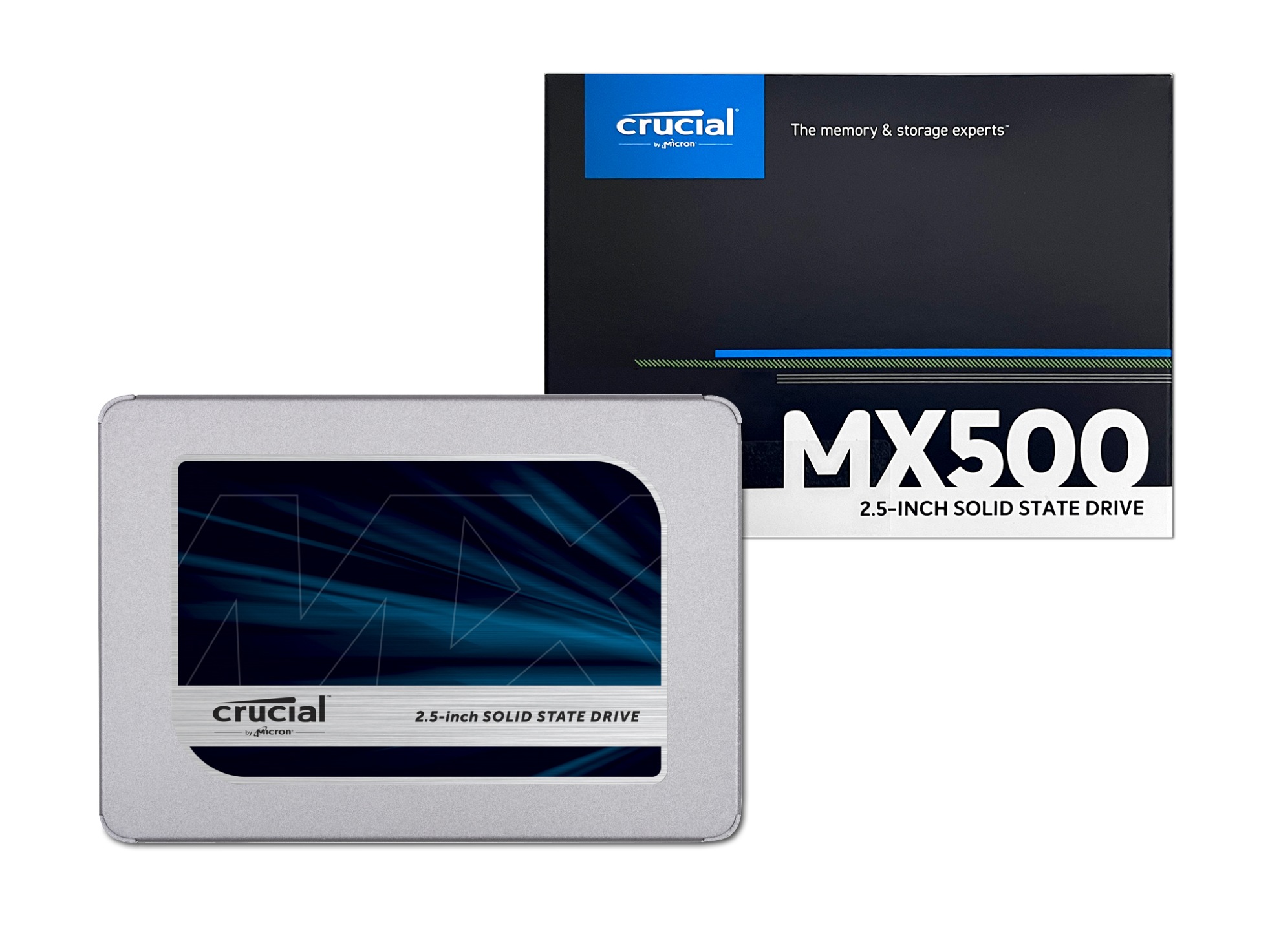 Crucial CT4000MX500SSD1 Crucial MX500 SSD Festplatte 4TB (2,5 Zoll / 6,4 cm)