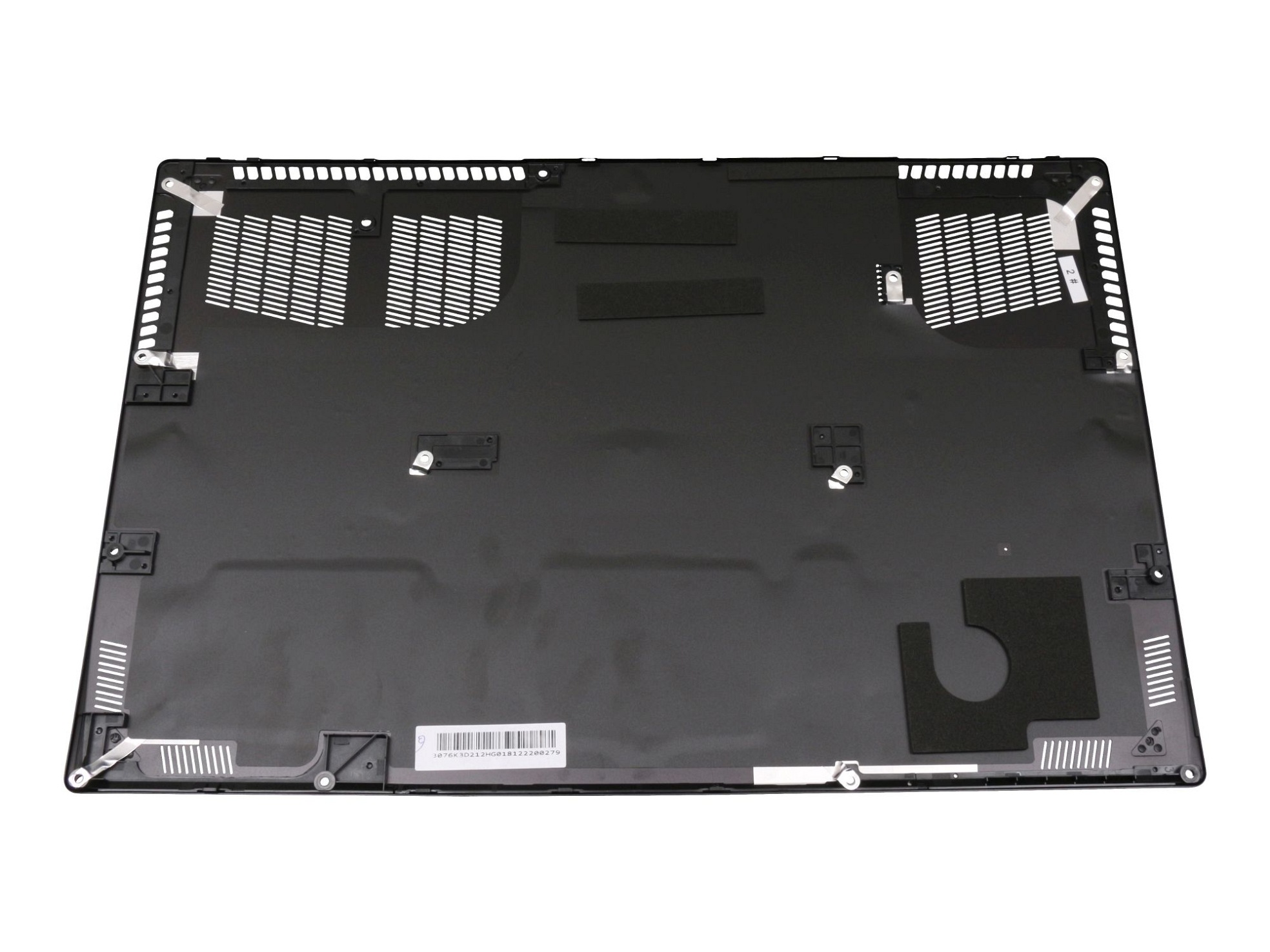 Gehäuse Unterseite schwarz für MSI GS63VR 7RG Stealth Pro (MS-16K3)