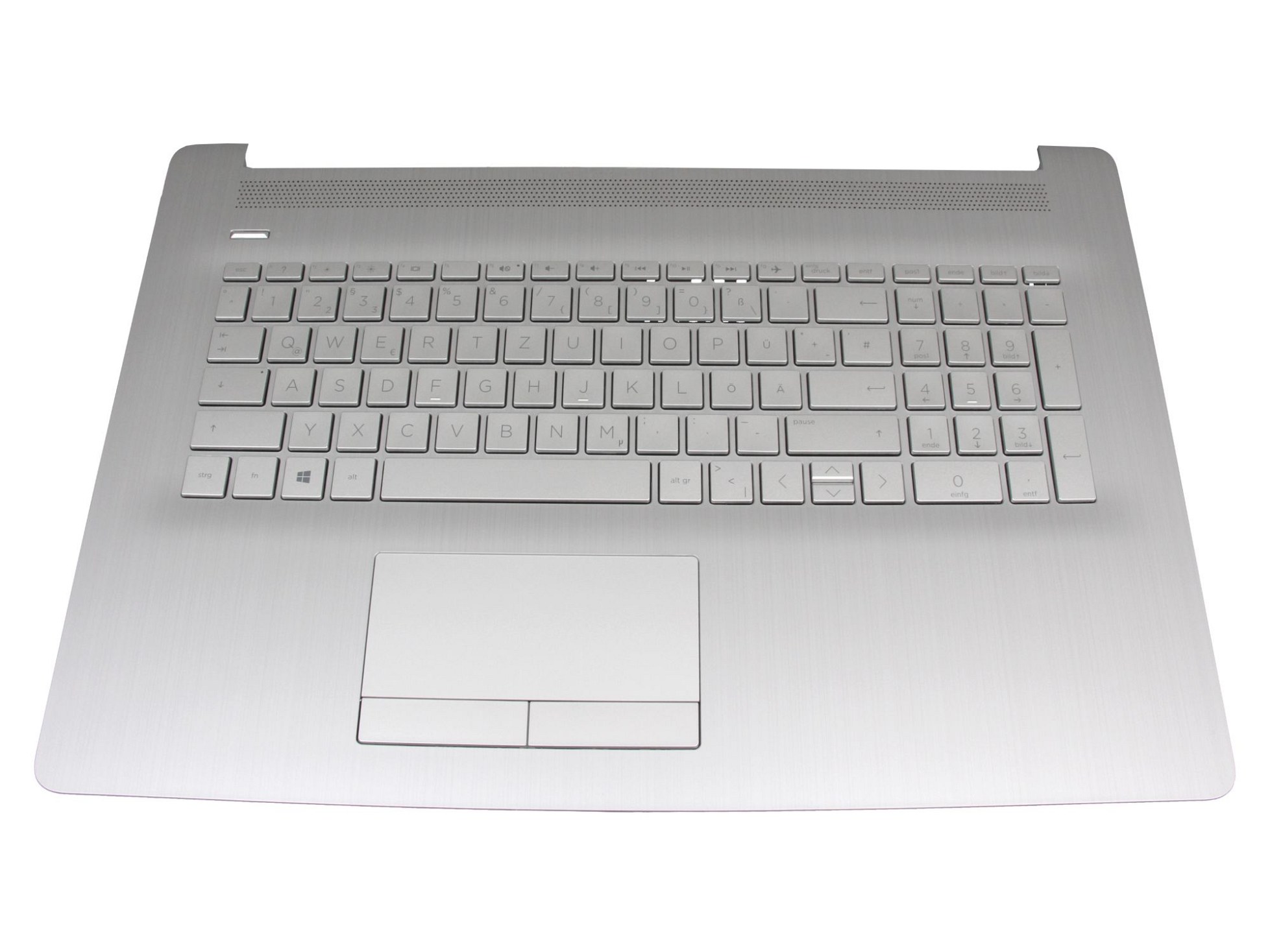 HP 2H1719-05330I Rev.A Tastatur inkl. Topcase DE (deutsch) silber/silber (DVD)
