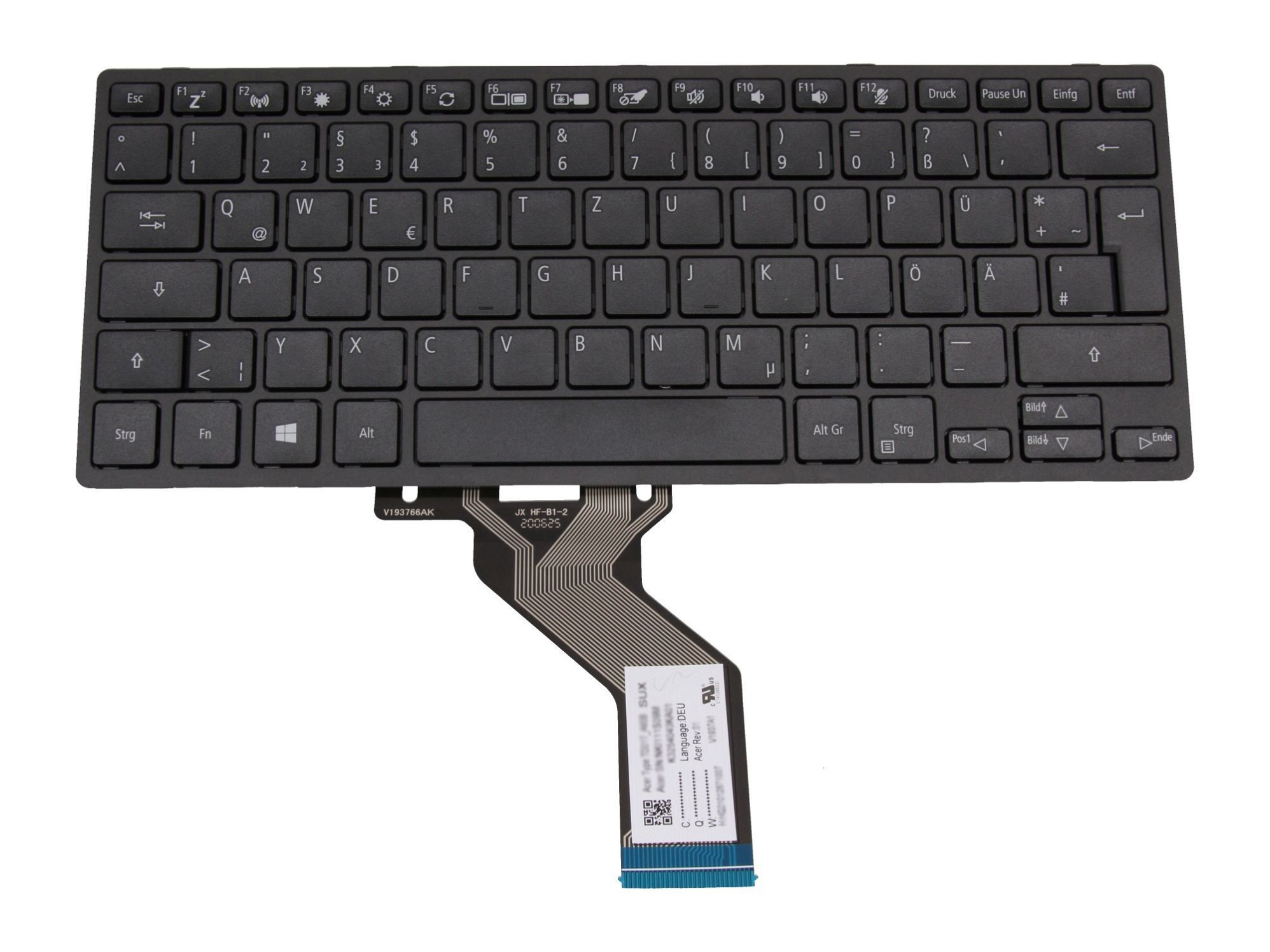 Acer NK.I111S.09M Tastatur DE (deutsch) schwarz