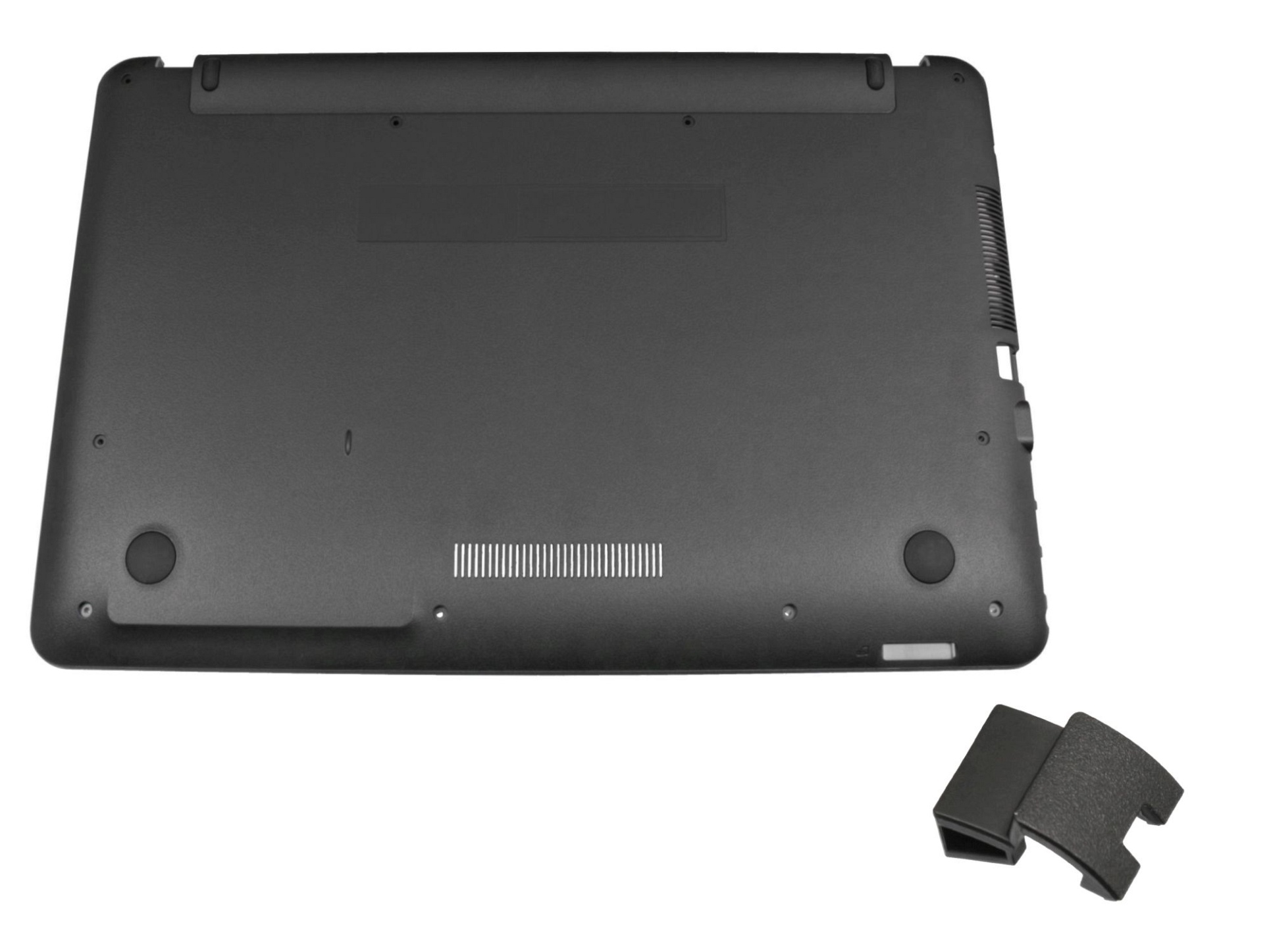 Gehäuse Unterseite schwarz (ohne ODD-Schacht) inkl. LAN-Anschluss-Abdeckung für Asus VivoBook Max P541NA