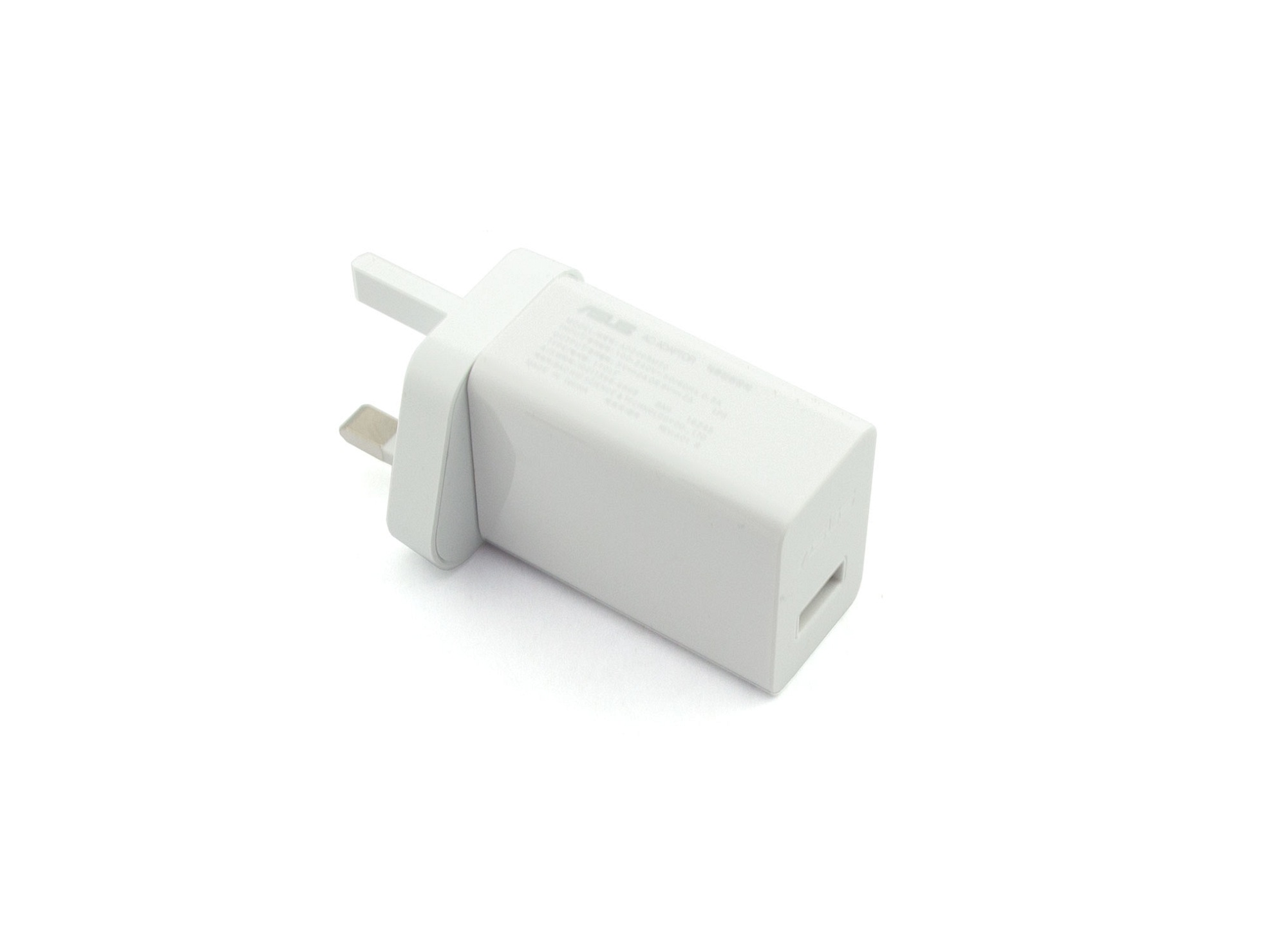 USB Netzteil 18,0 Watt UK Wallplug weiß für Asus MeMo Pad 10 (ME102A)