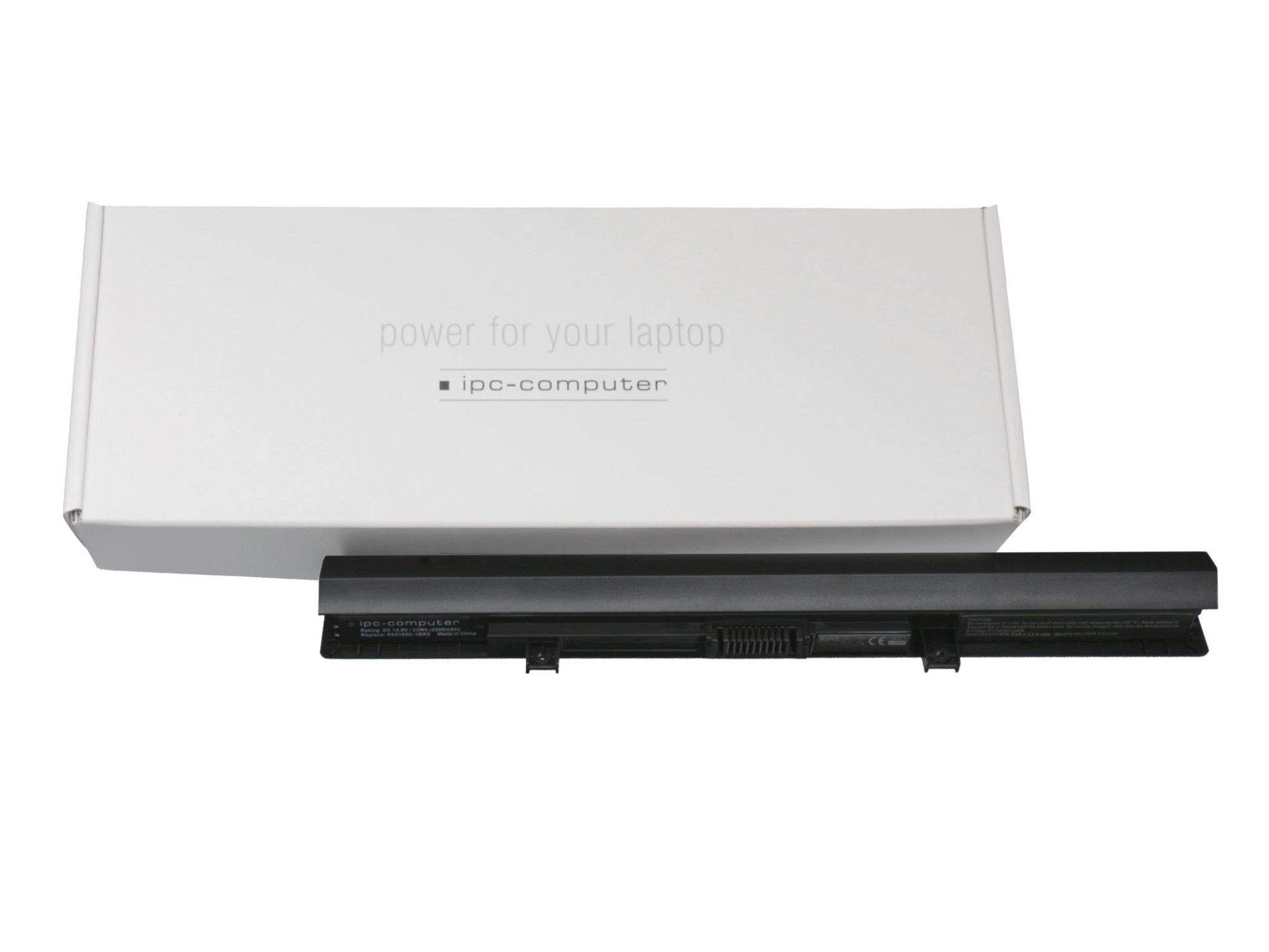 IPC-Computer Batterie noir compatible avec Toshiba P000616140 avec 33Wh