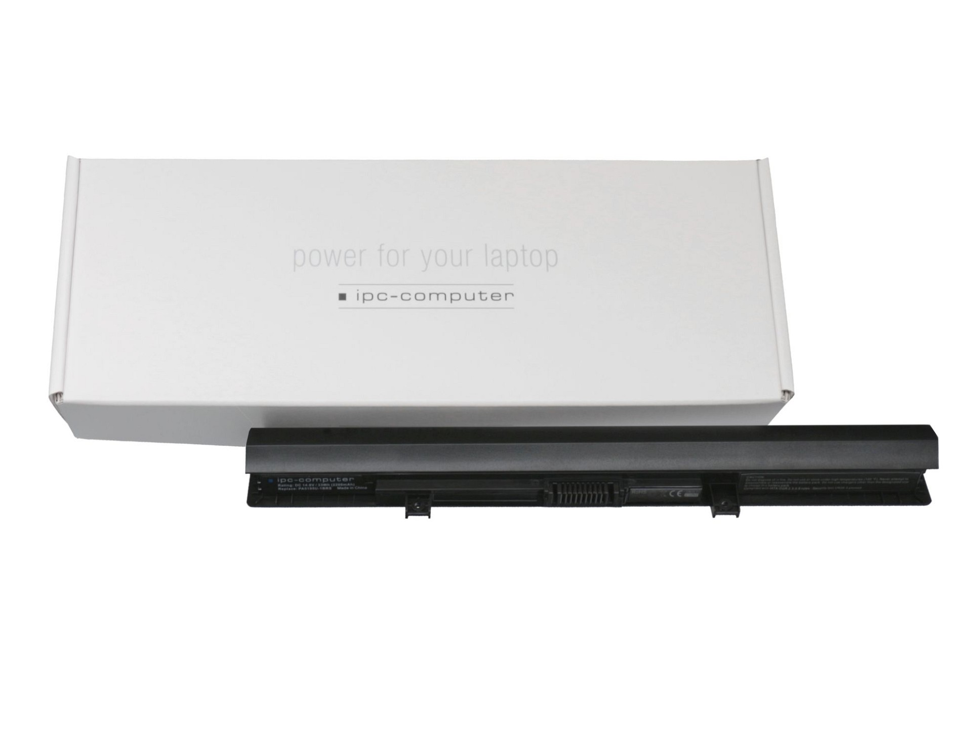 IPC-Computer Batterie noir compatible avec Toshiba P000697480 avec 33Wh